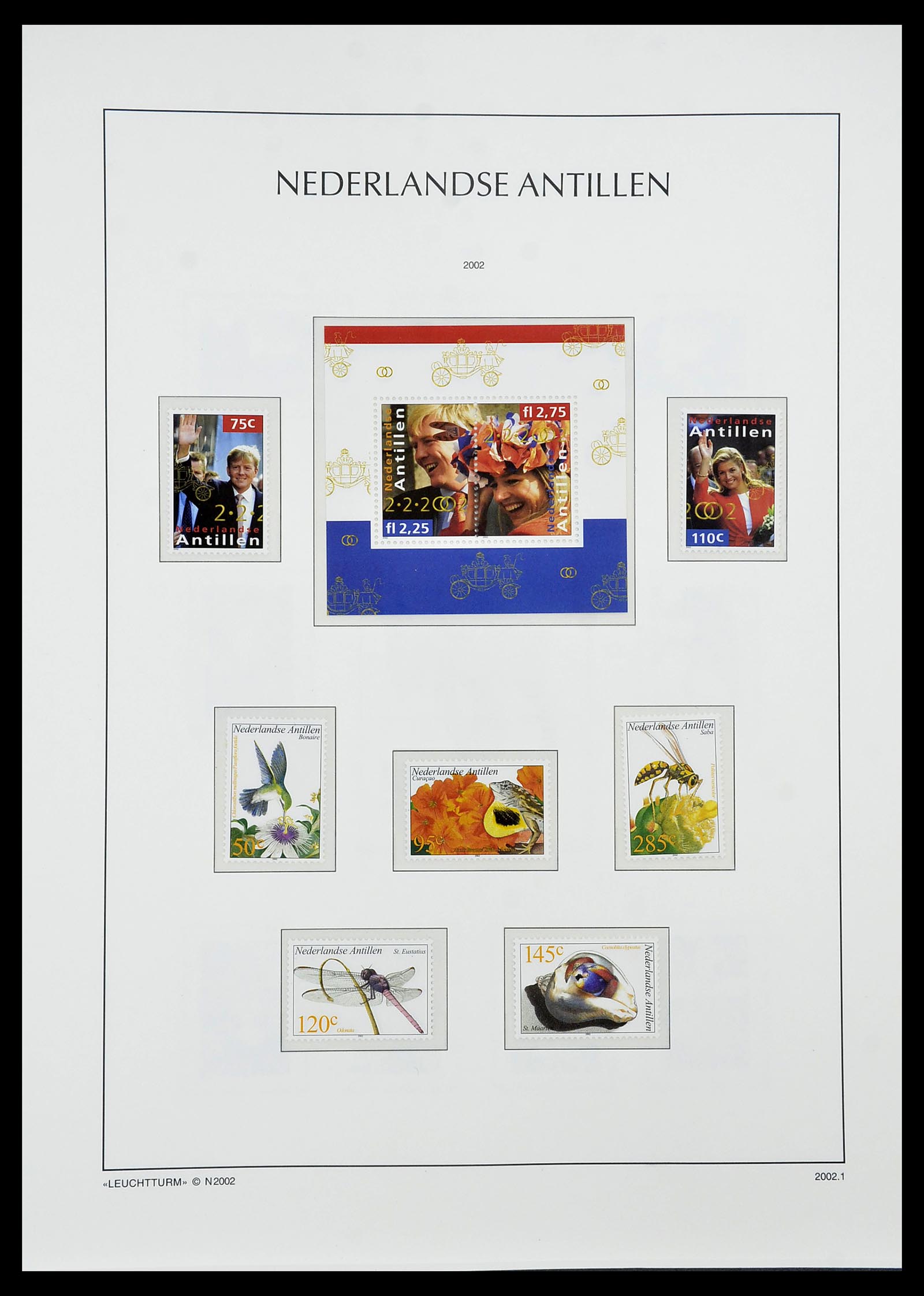 34593 148 - Postzegelverzameling 34593 Nederlandse Antillen 1949-2007.