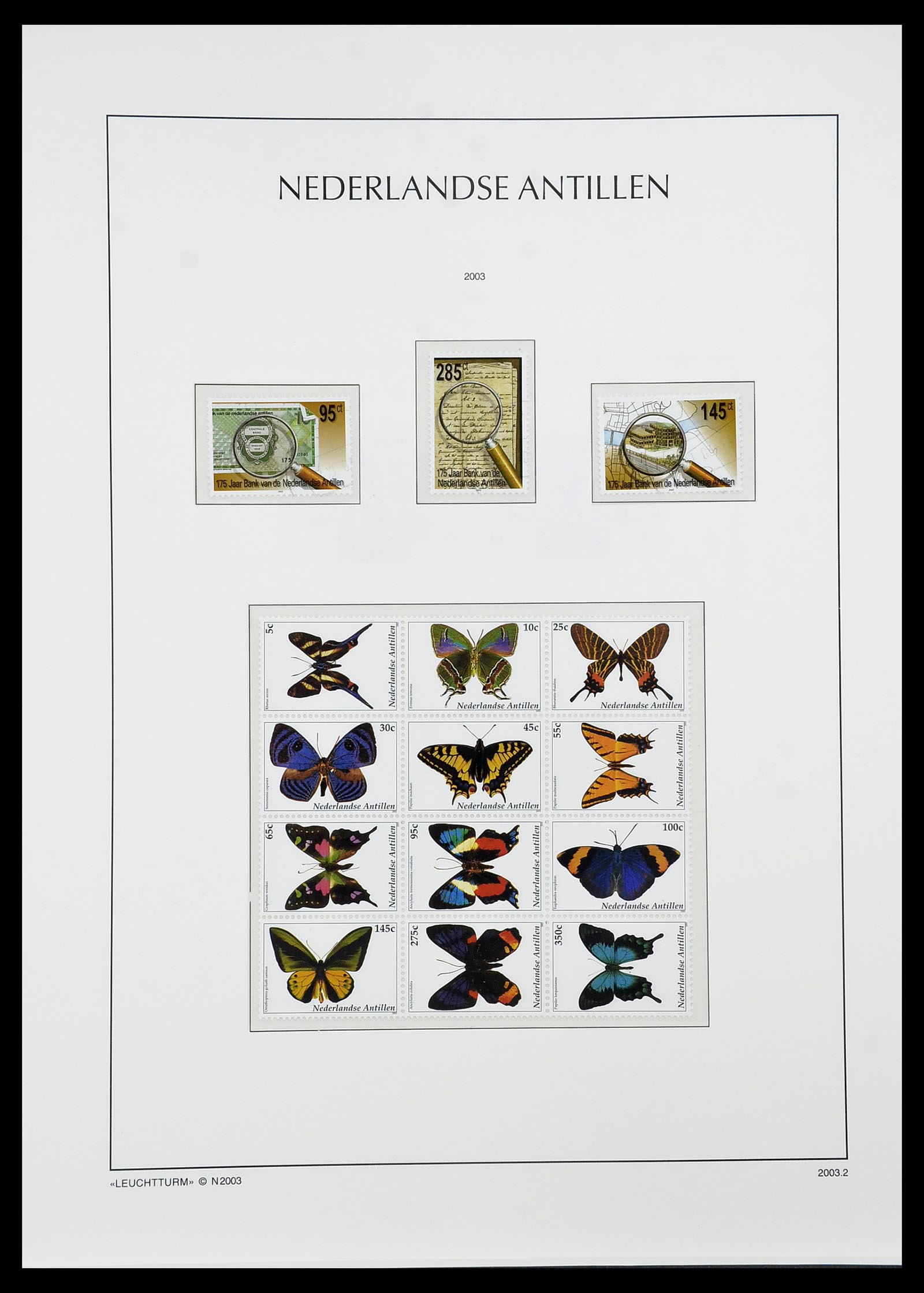 34593 154 - Postzegelverzameling 34593 Nederlandse Antillen 1949-2007.