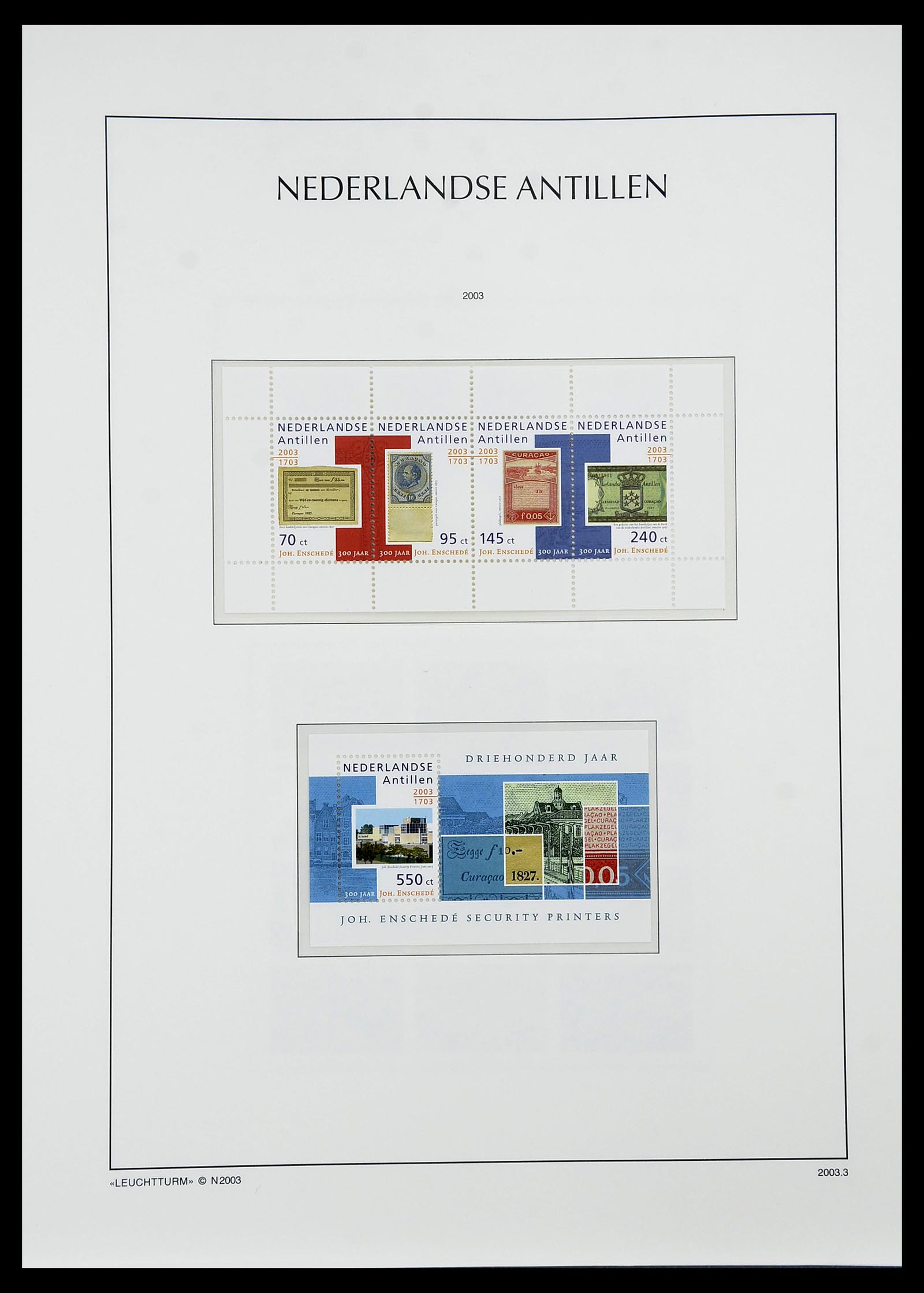 34593 155 - Postzegelverzameling 34593 Nederlandse Antillen 1949-2007.