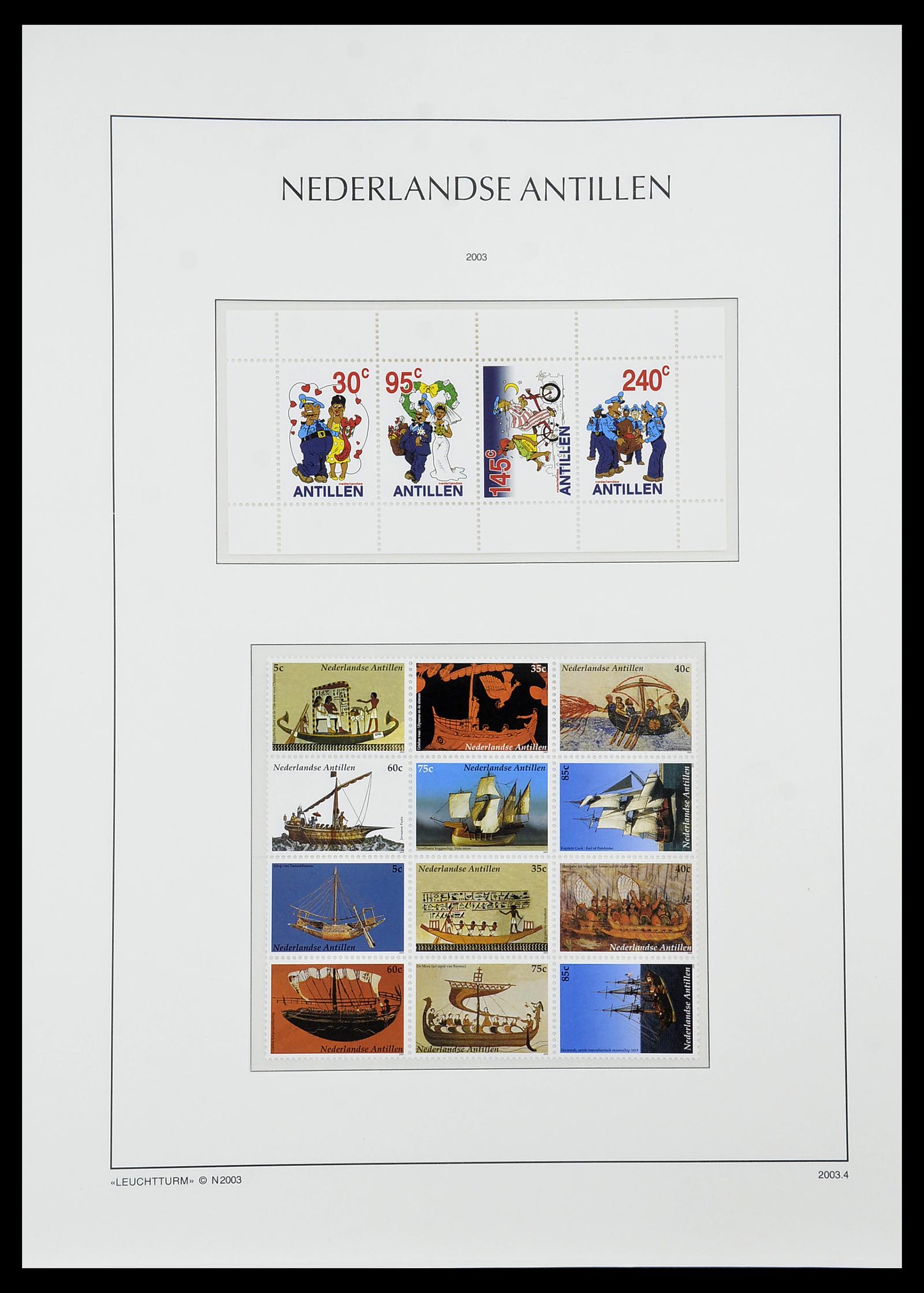 34593 156 - Stamp Collection 34593 Netherlands Antilles 1949-2007.