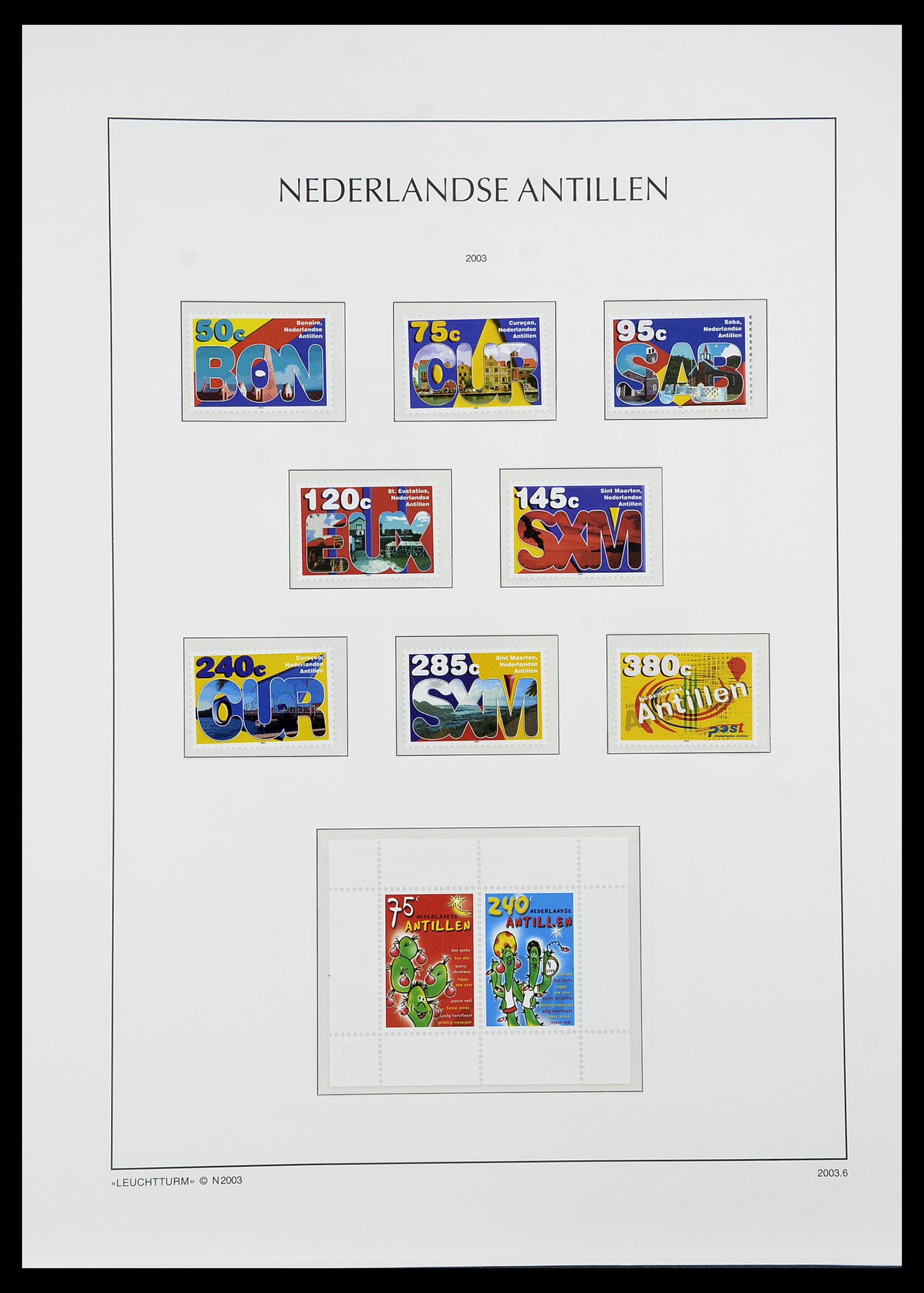 34593 158 - Stamp Collection 34593 Netherlands Antilles 1949-2007.