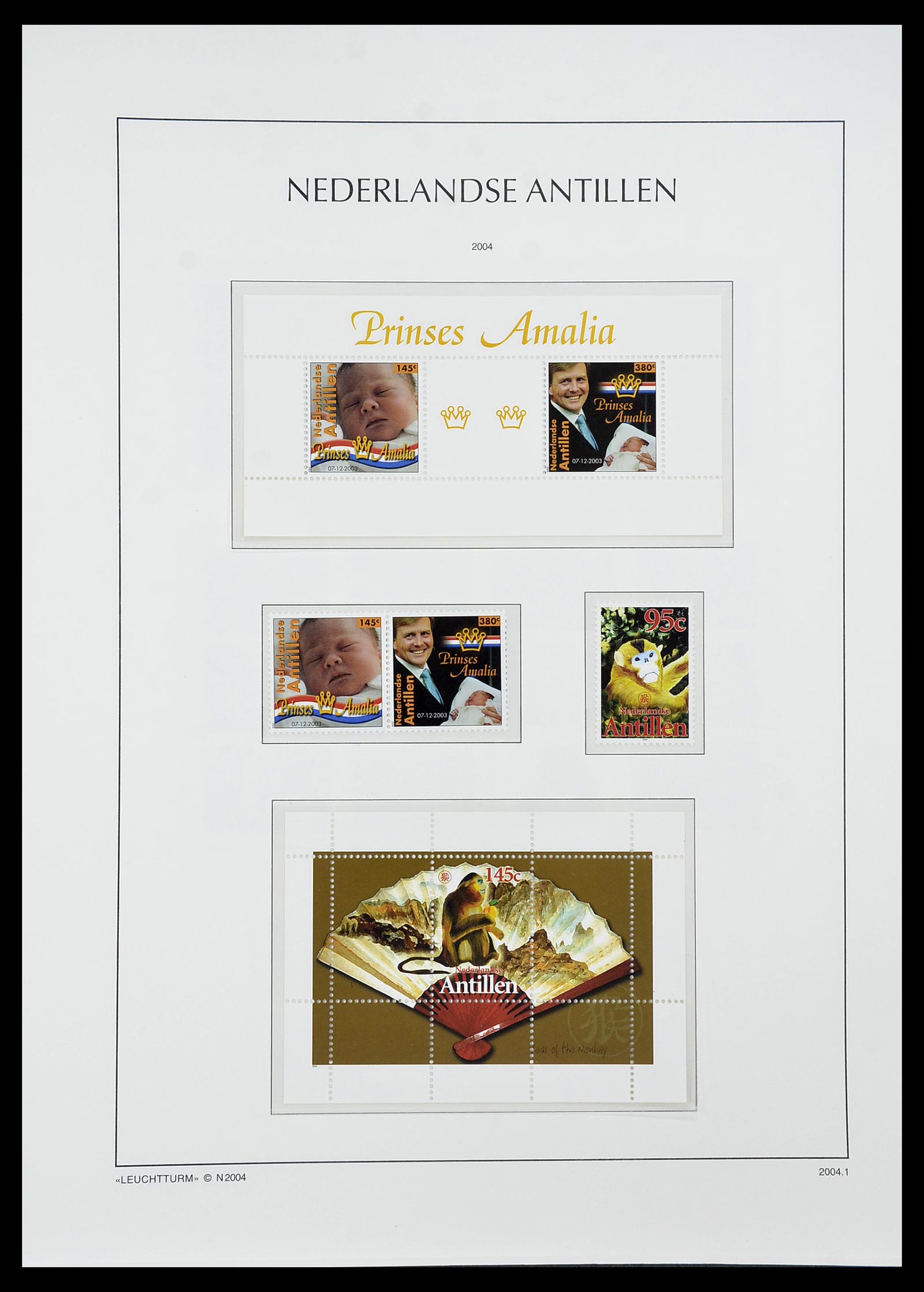 34593 159 - Stamp Collection 34593 Netherlands Antilles 1949-2007.