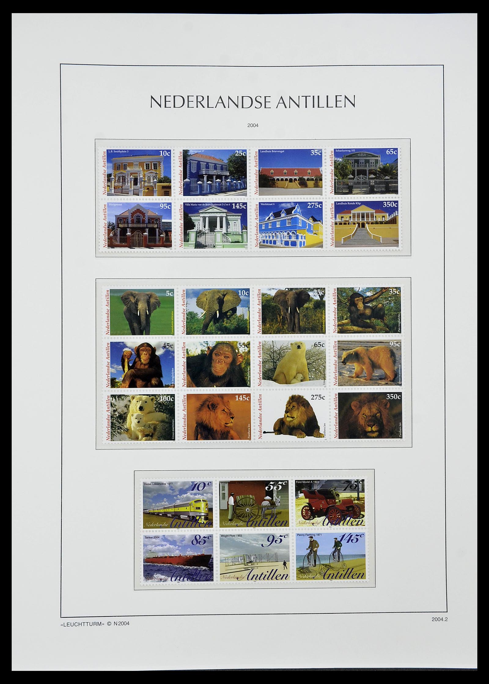 34593 160 - Postzegelverzameling 34593 Nederlandse Antillen 1949-2007.