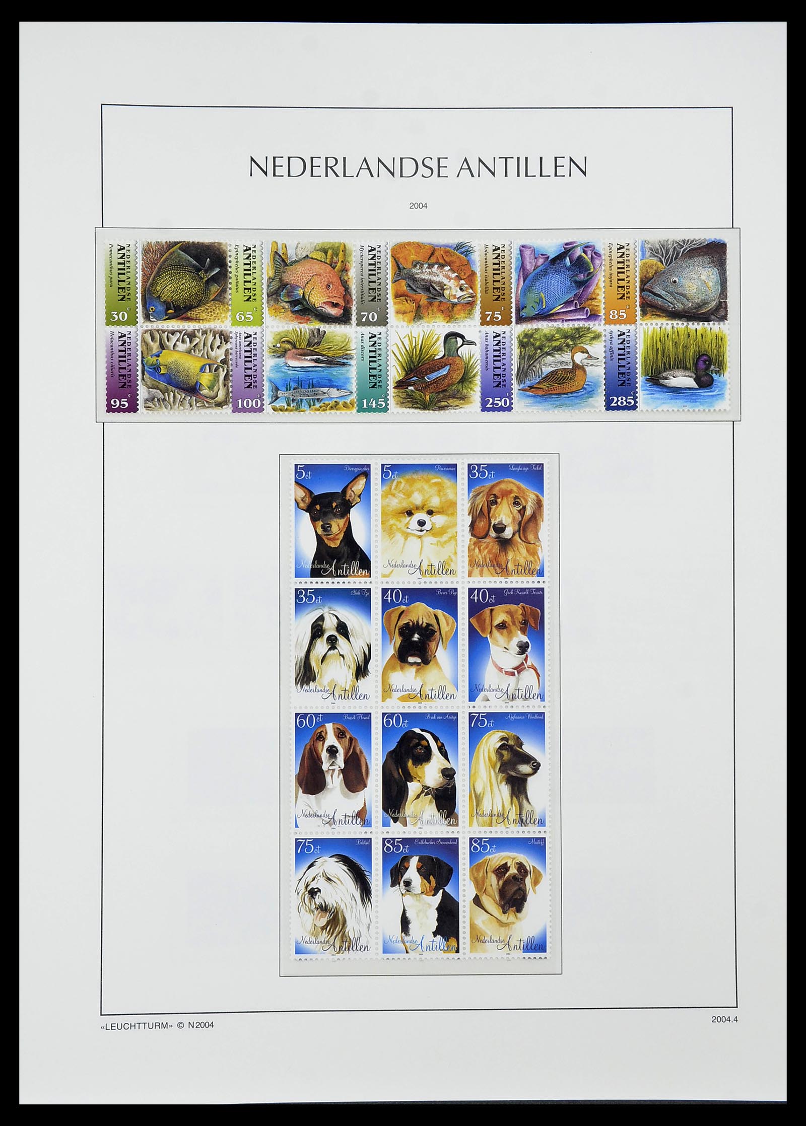 34593 162 - Postzegelverzameling 34593 Nederlandse Antillen 1949-2007.
