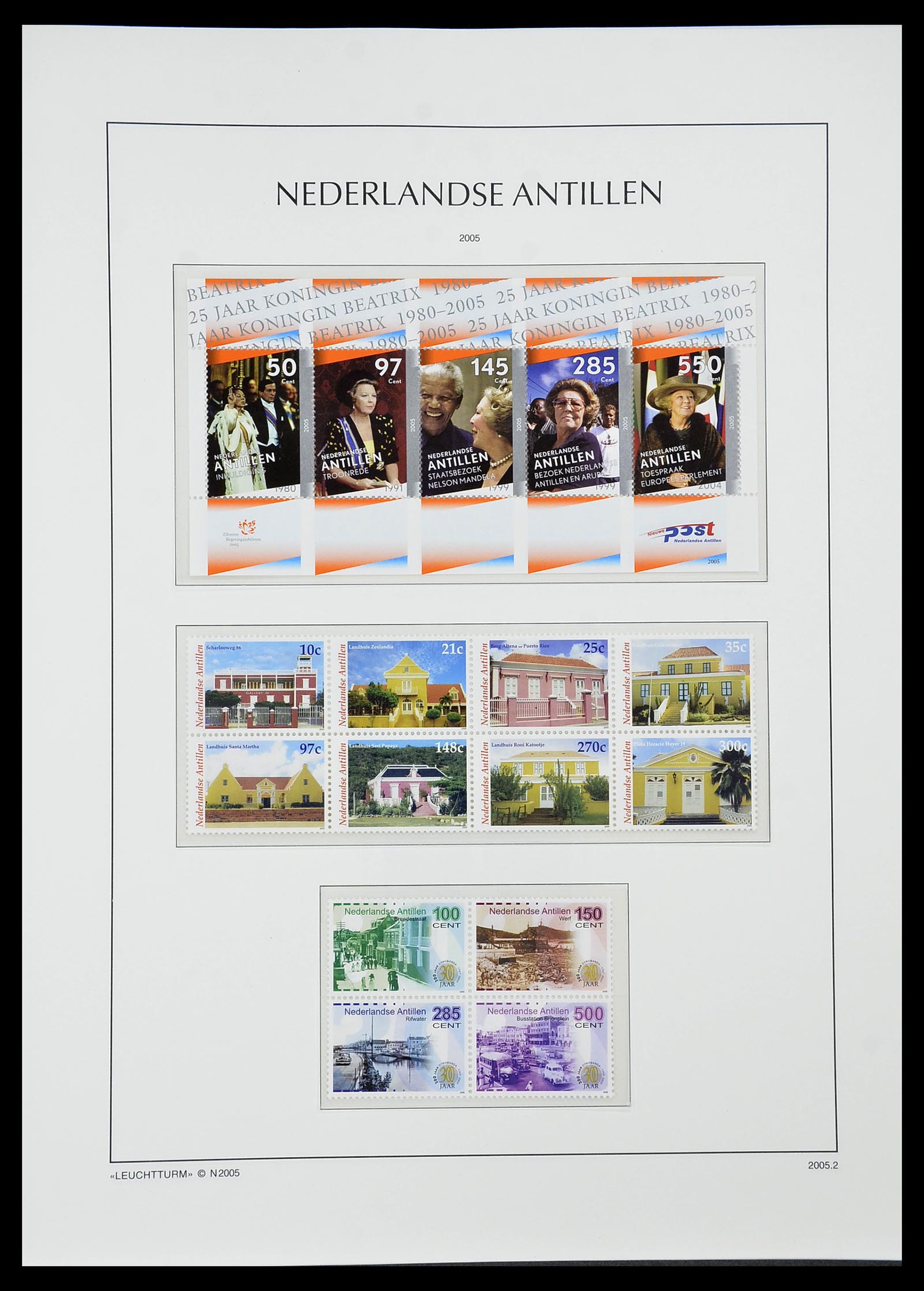 34593 168 - Postzegelverzameling 34593 Nederlandse Antillen 1949-2007.