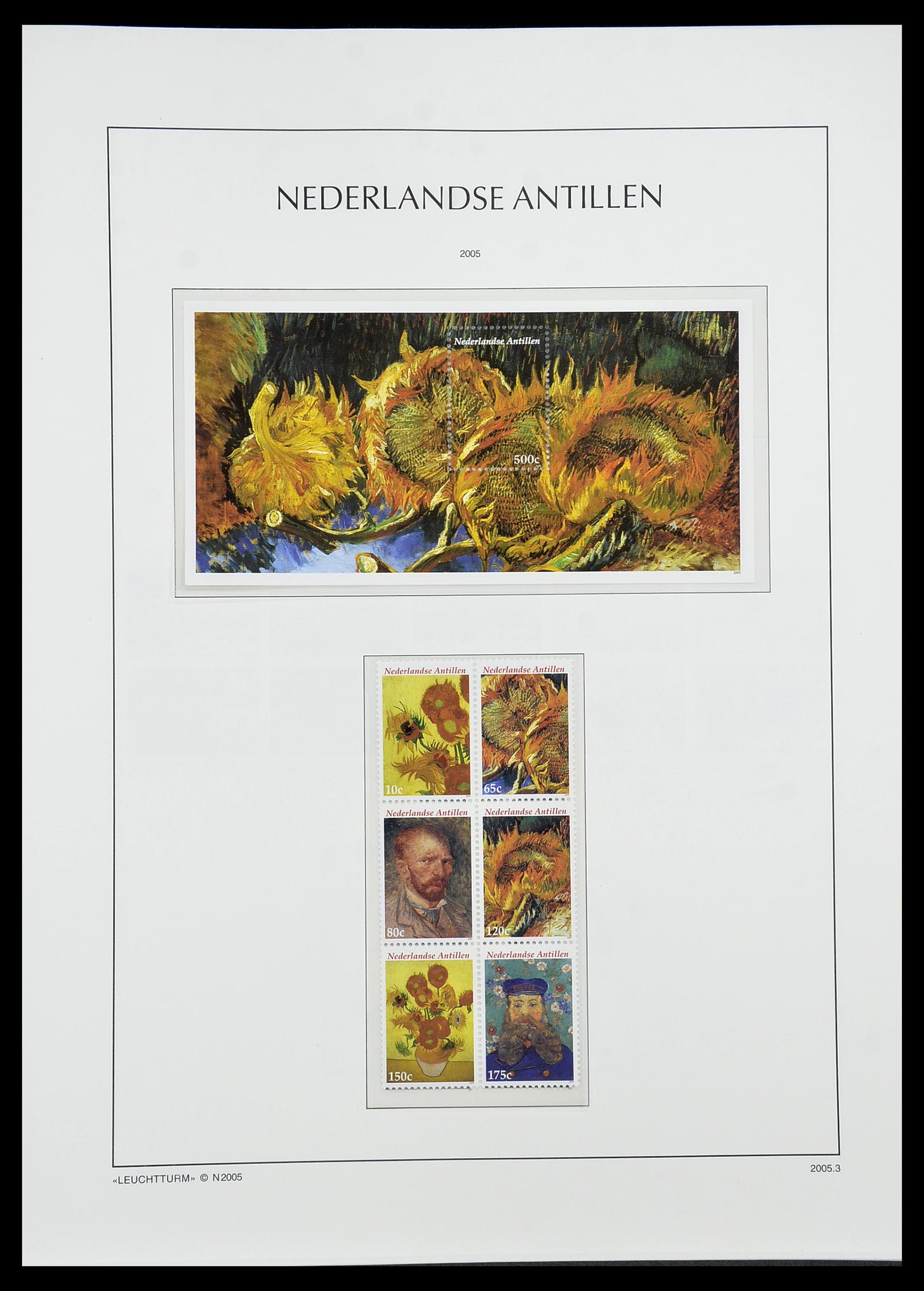 34593 169 - Postzegelverzameling 34593 Nederlandse Antillen 1949-2007.
