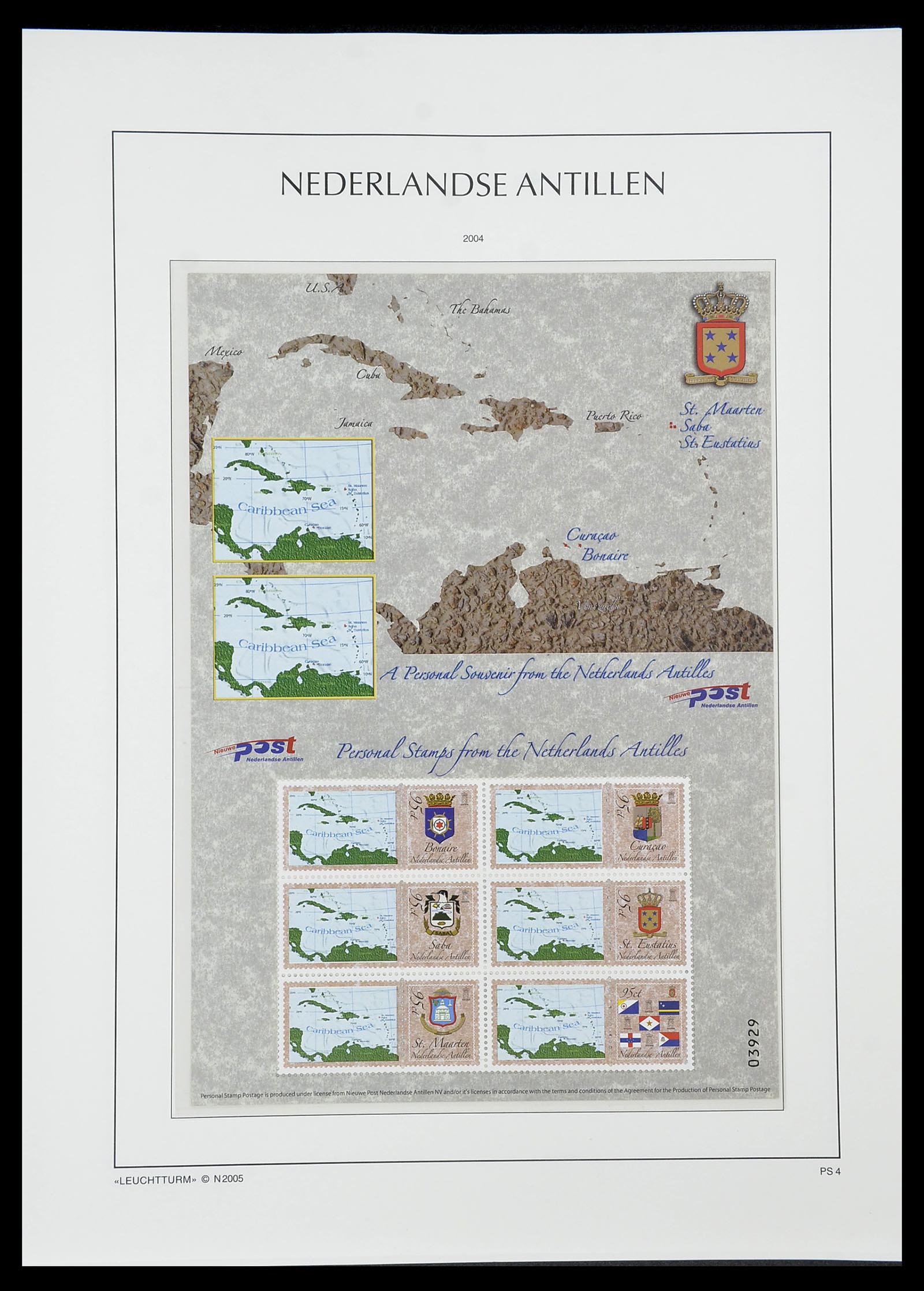 34593 172 - Postzegelverzameling 34593 Nederlandse Antillen 1949-2007.