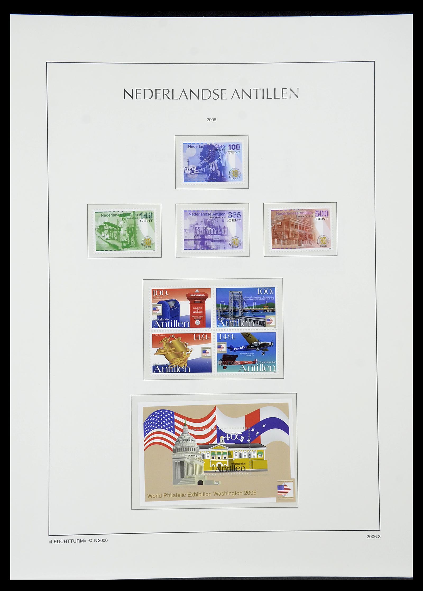 34593 176 - Stamp Collection 34593 Netherlands Antilles 1949-2007.