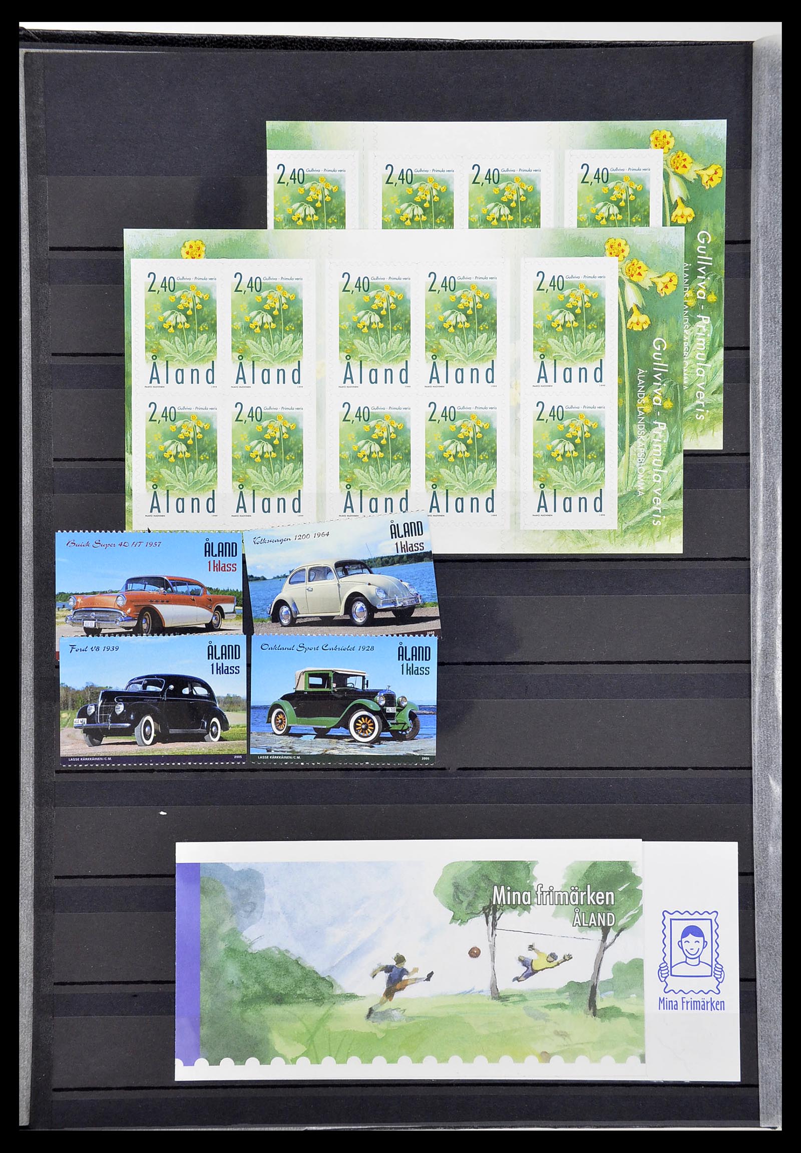 34594 004 - Postzegelverzameling 34594 Aland 1984-2010.