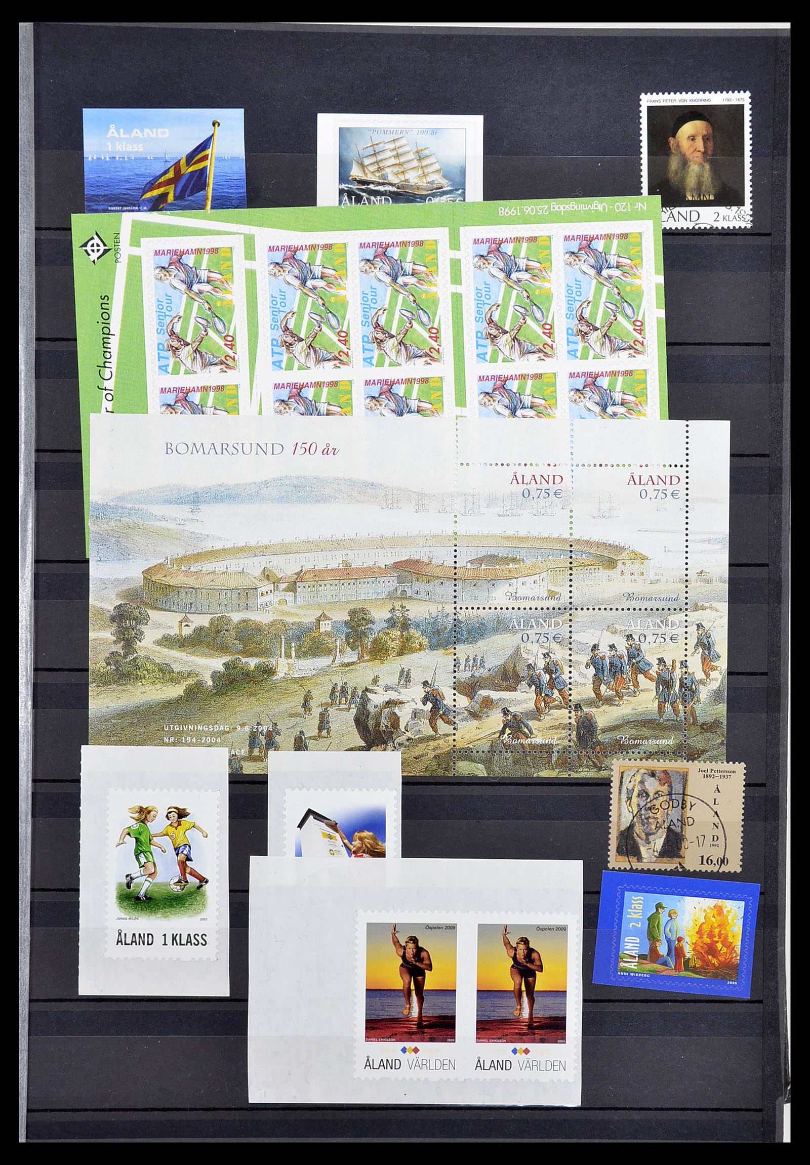 34594 007 - Stamp Collection 34594 Aland 1984-2010.