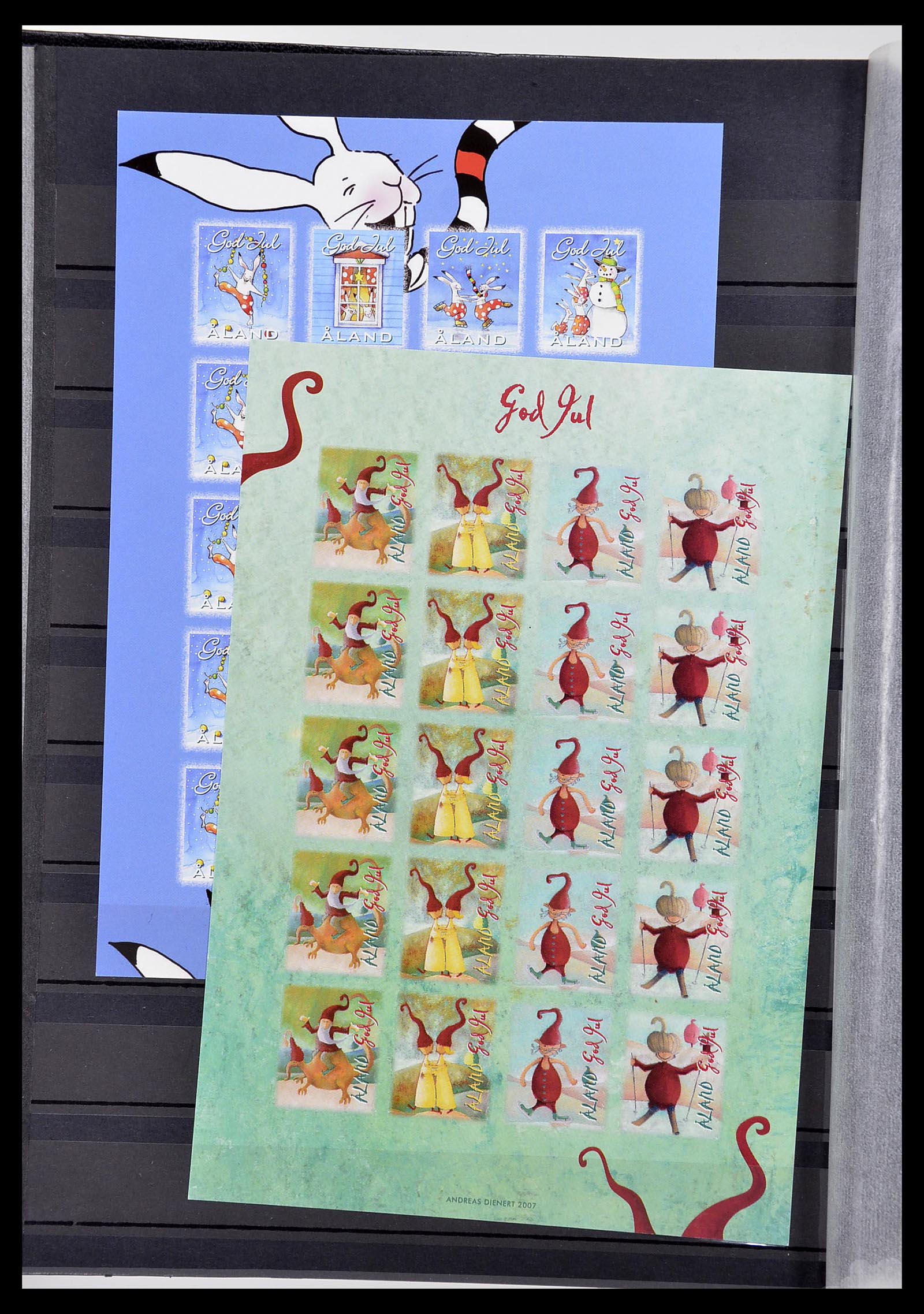 34594 012 - Postzegelverzameling 34594 Aland 1984-2010.