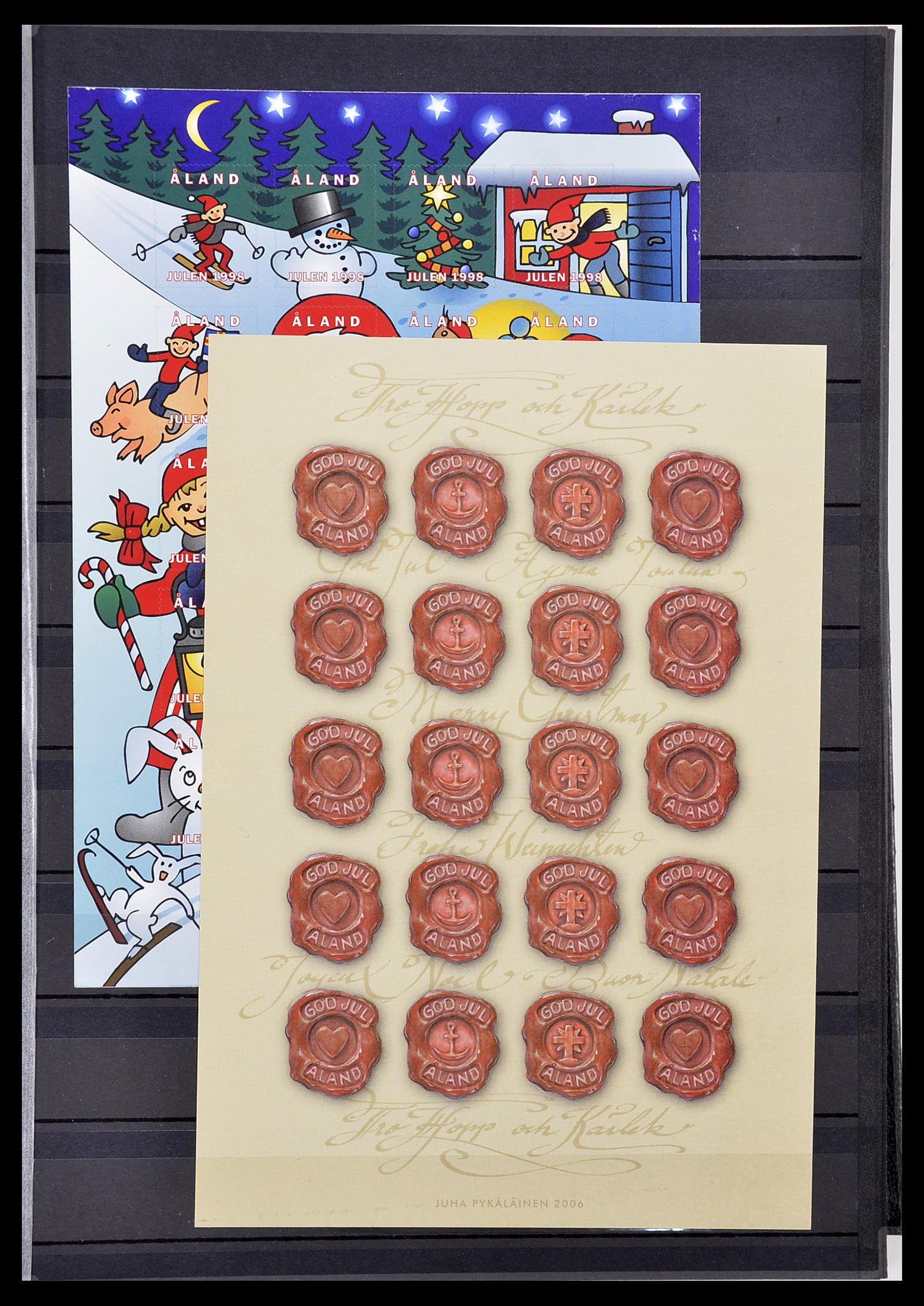 34594 013 - Postzegelverzameling 34594 Aland 1984-2010.