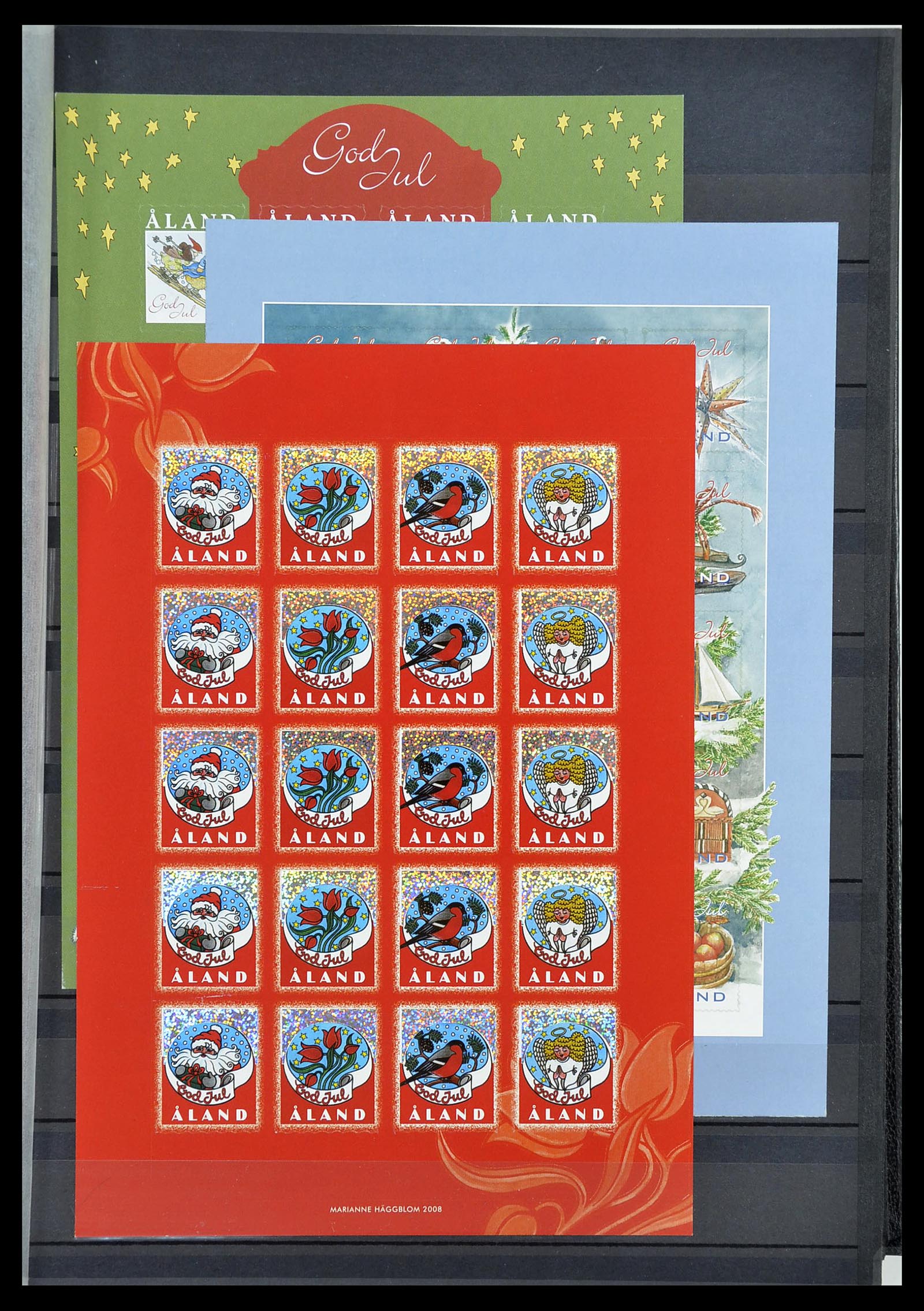34594 015 - Stamp Collection 34594 Aland 1984-2010.