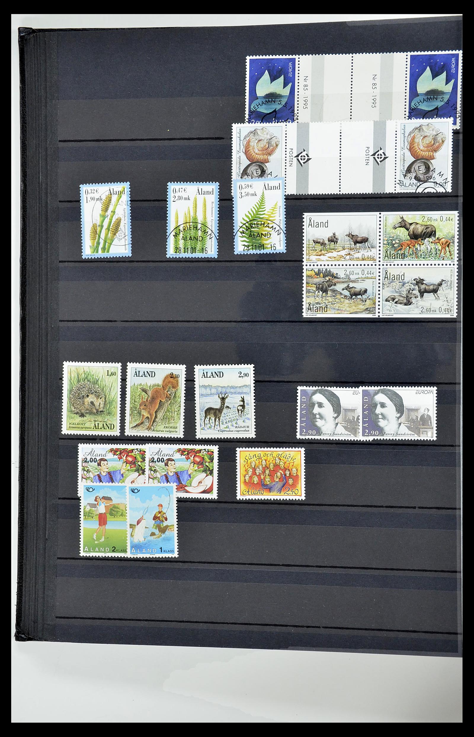 34594 020 - Stamp Collection 34594 Aland 1984-2010.