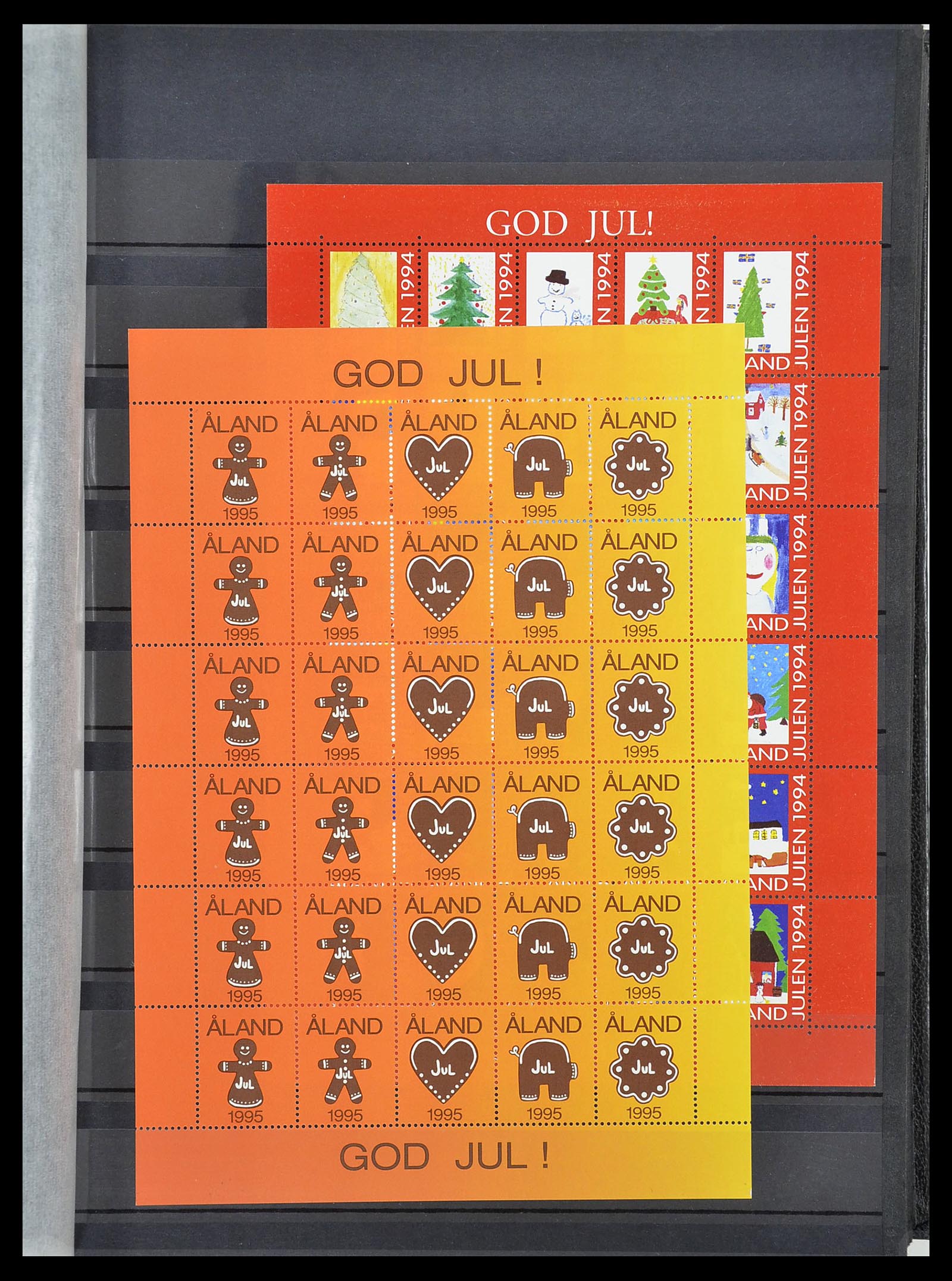 34594 022 - Postzegelverzameling 34594 Aland 1984-2010.