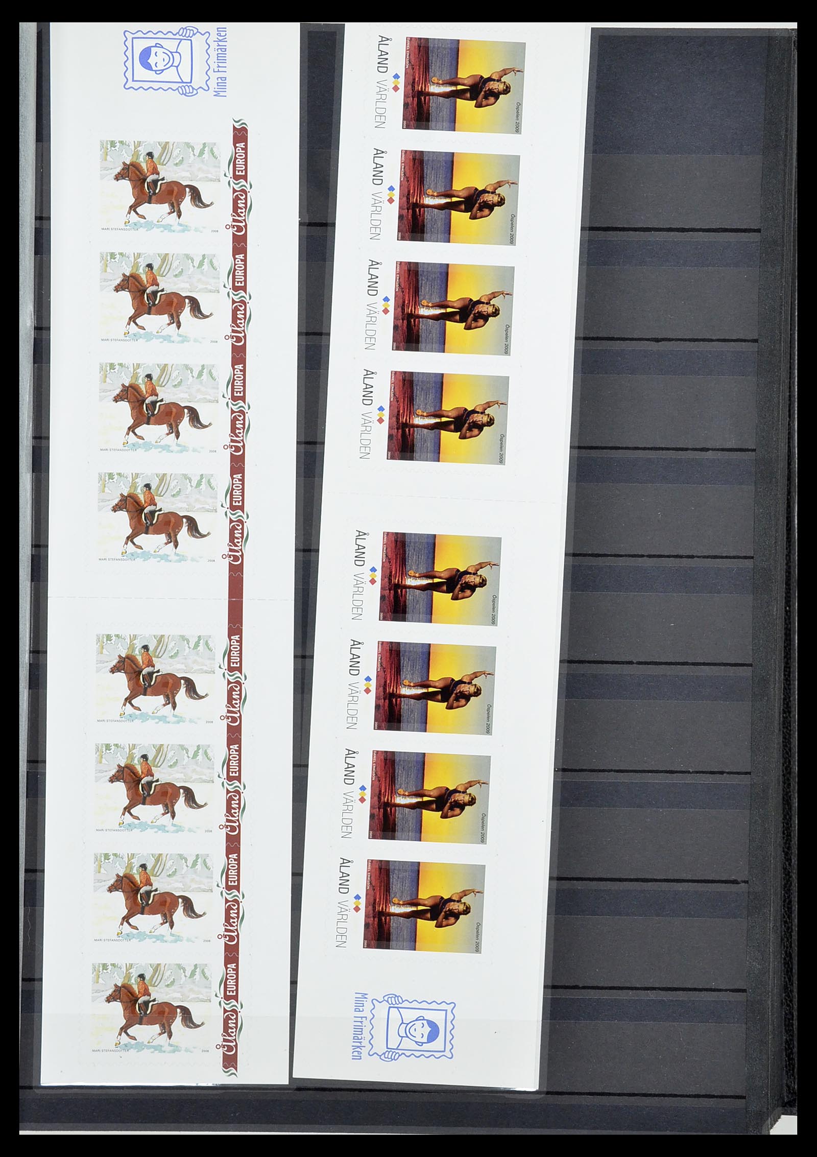 34594 025 - Postzegelverzameling 34594 Aland 1984-2010.