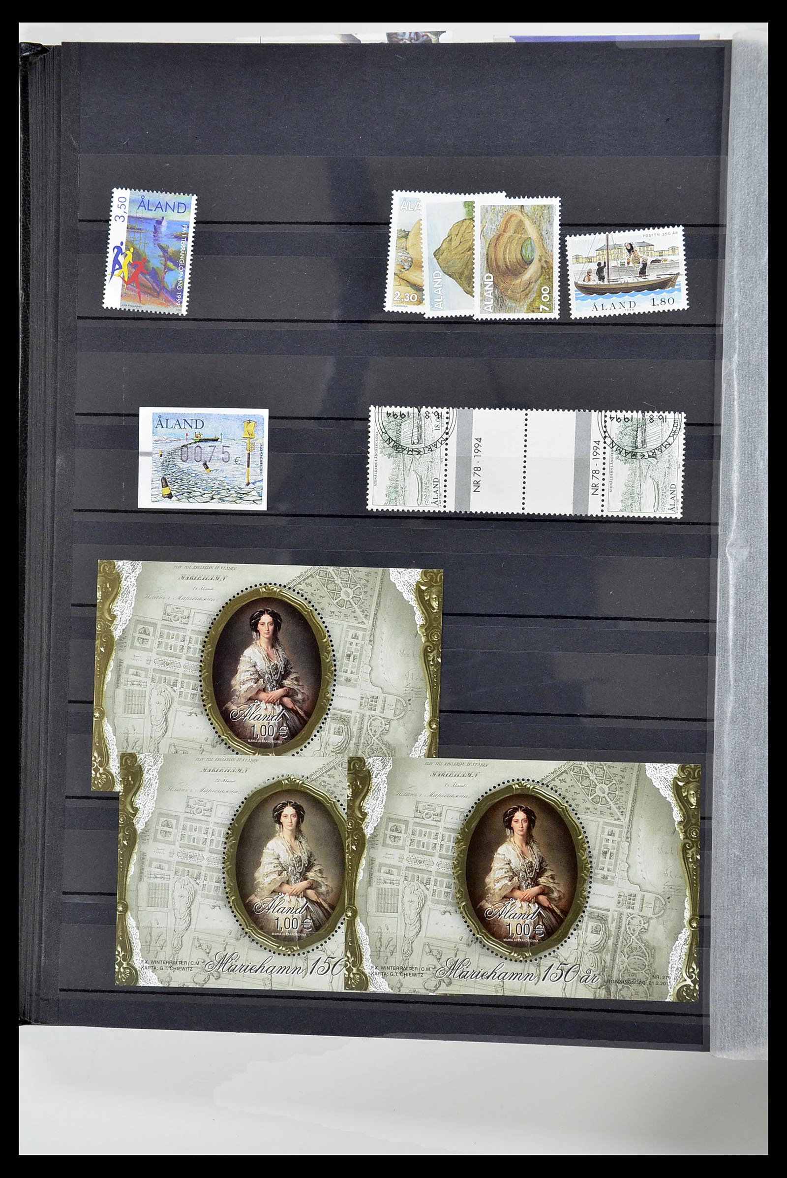34594 026 - Postzegelverzameling 34594 Aland 1984-2010.