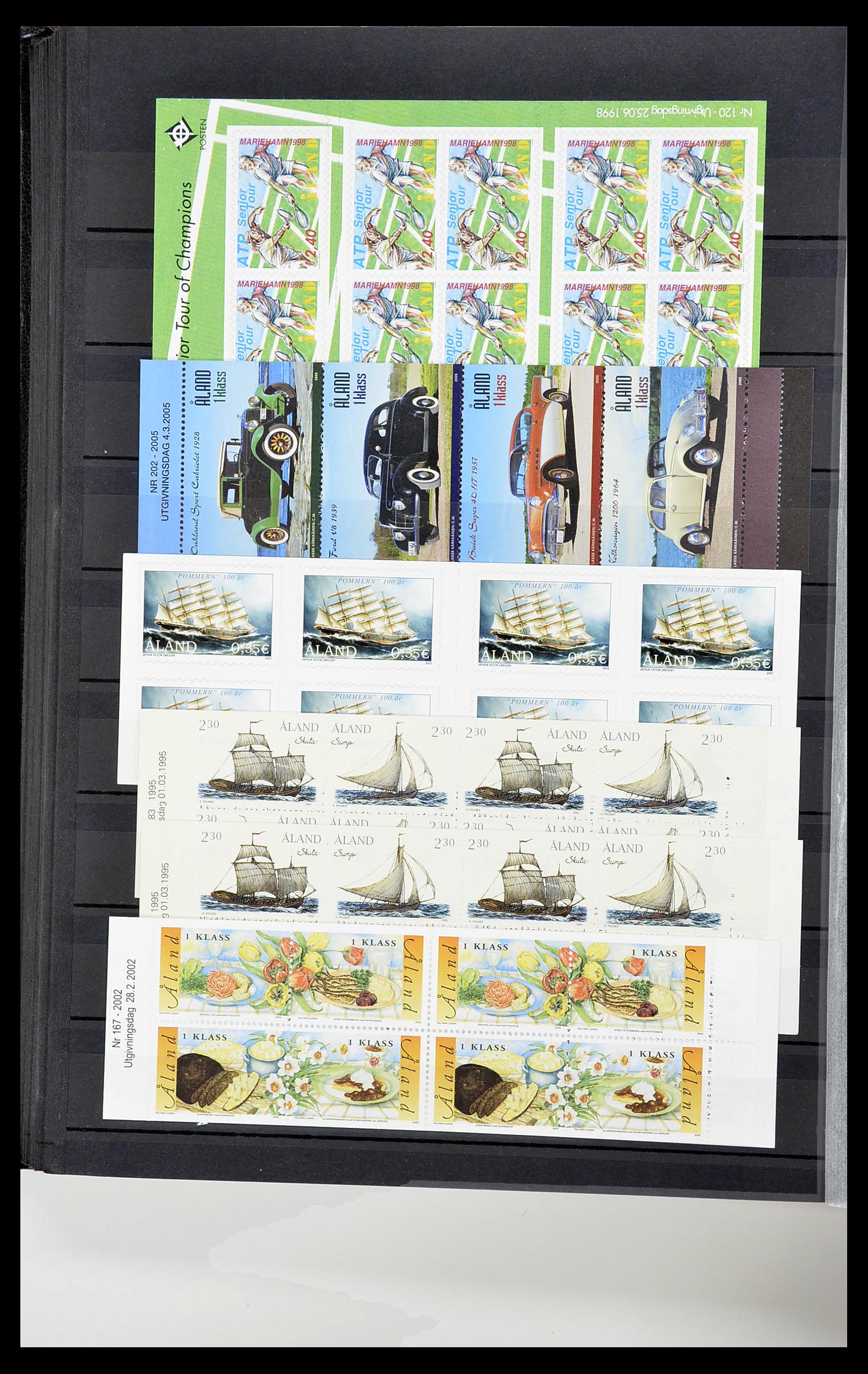 34594 029 - Postzegelverzameling 34594 Aland 1984-2010.