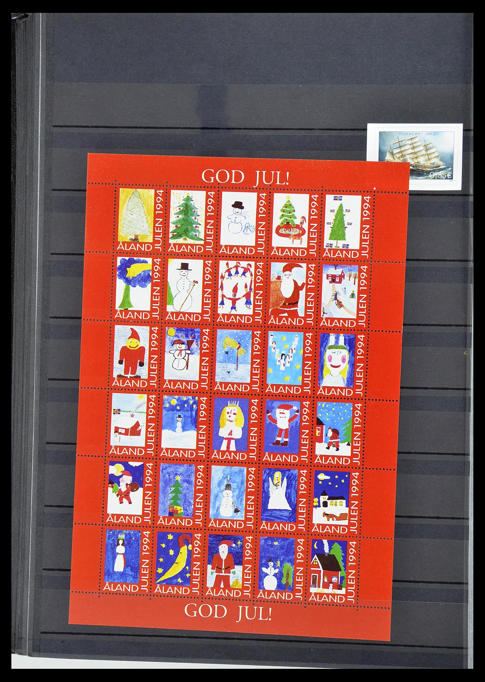 34594 030 - Postzegelverzameling 34594 Aland 1984-2010.