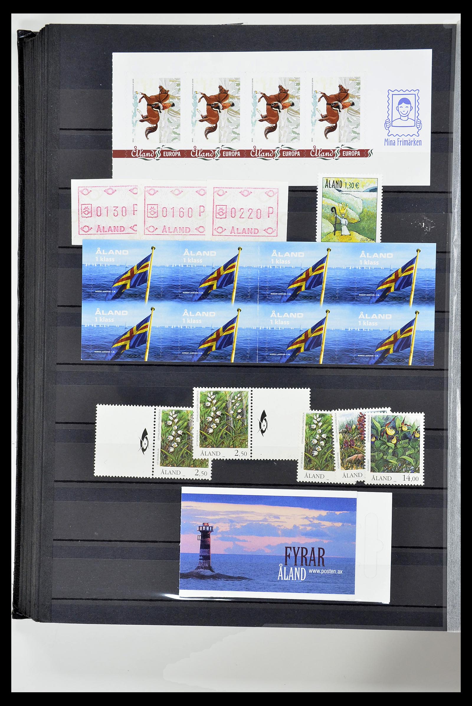 34594 038 - Postzegelverzameling 34594 Aland 1984-2010.