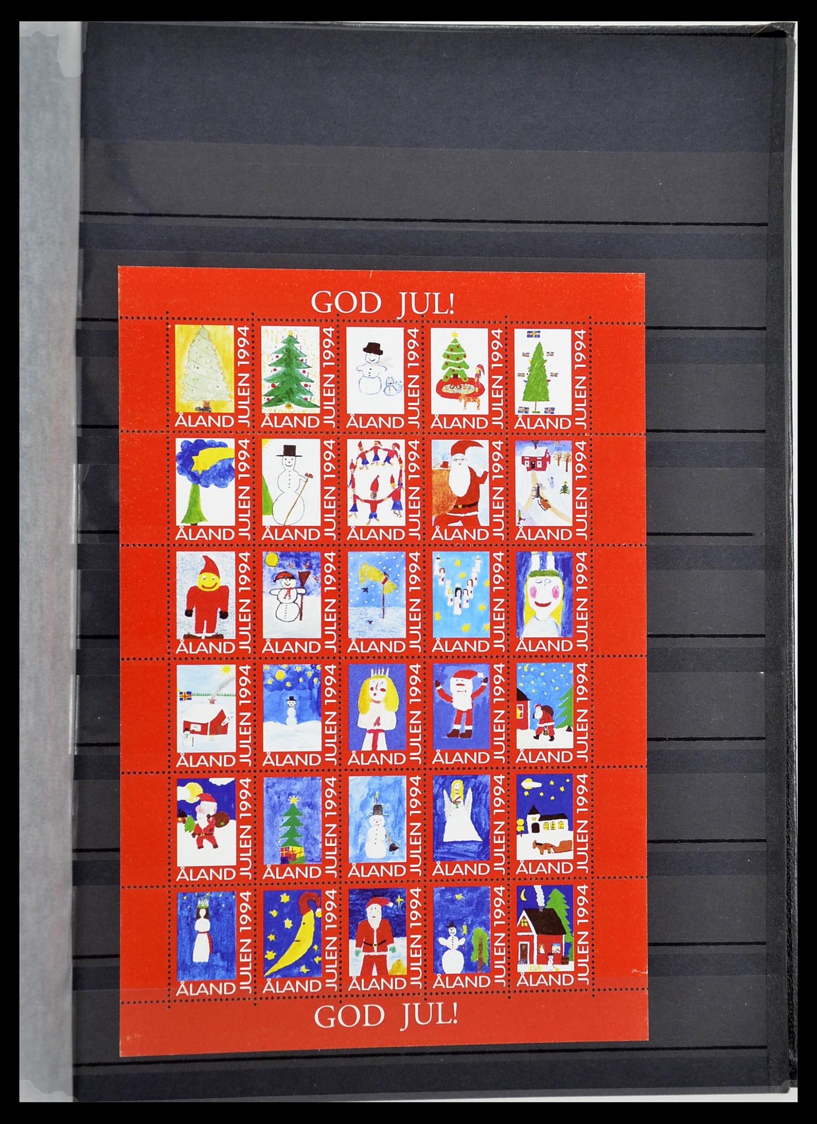 34594 046 - Postzegelverzameling 34594 Aland 1984-2010.