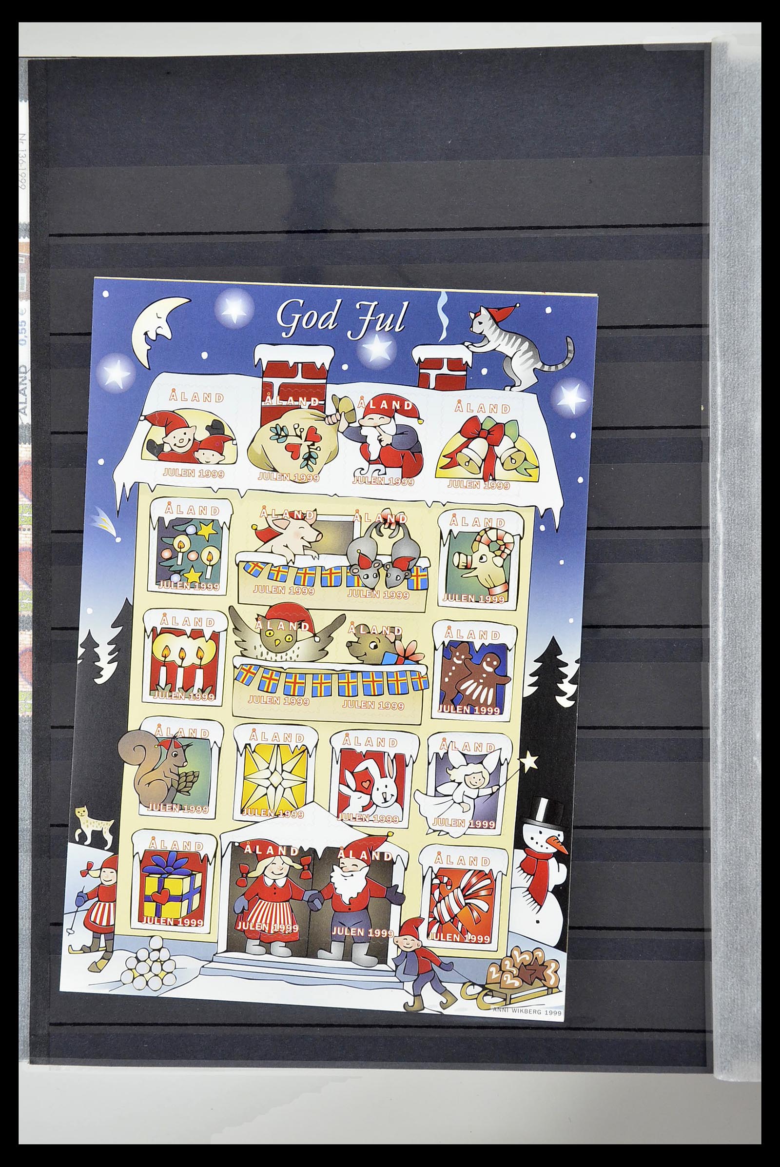 34594 047 - Postzegelverzameling 34594 Aland 1984-2010.