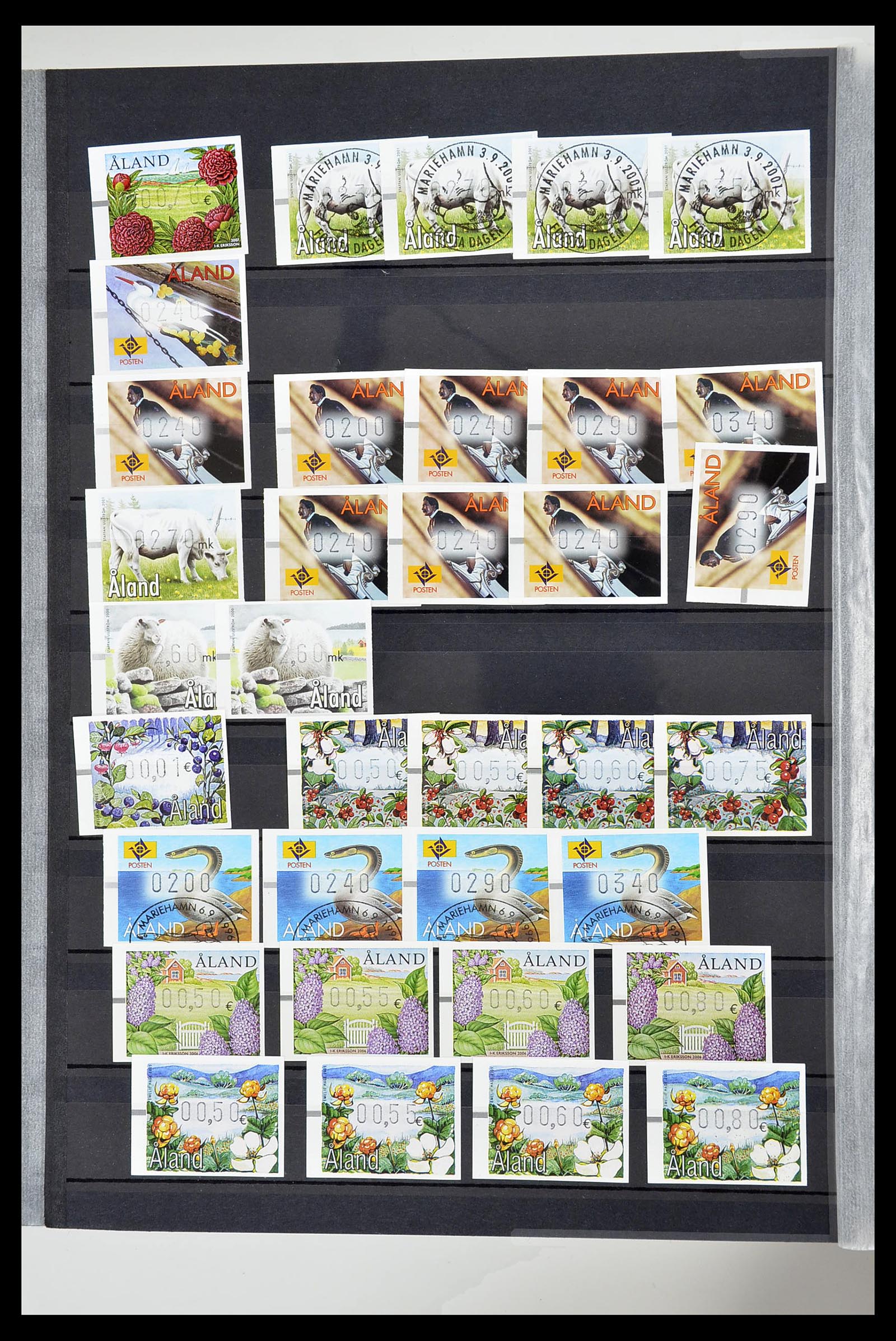 34594 050 - Postzegelverzameling 34594 Aland 1984-2010.