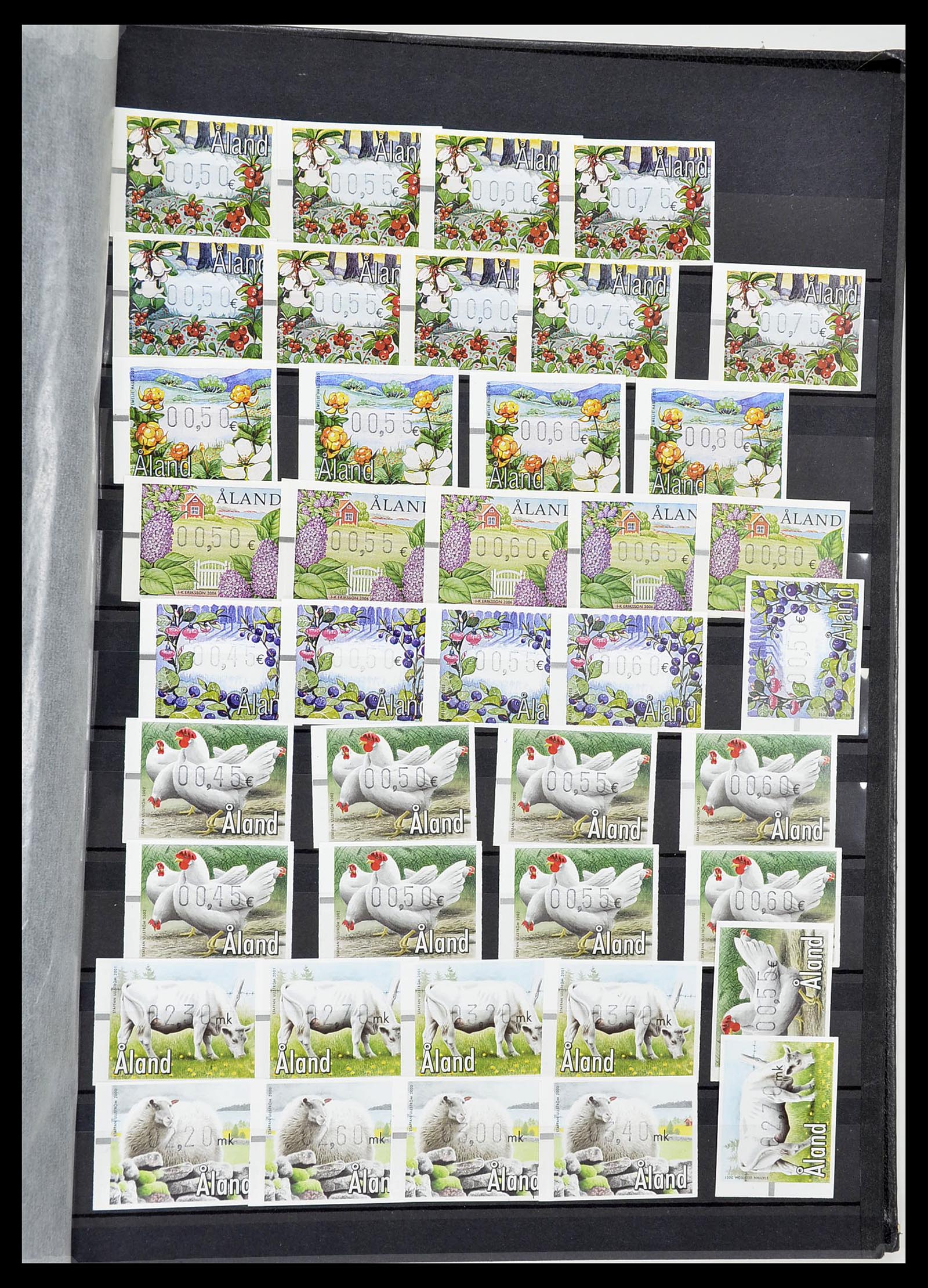 34594 051 - Postzegelverzameling 34594 Aland 1984-2010.