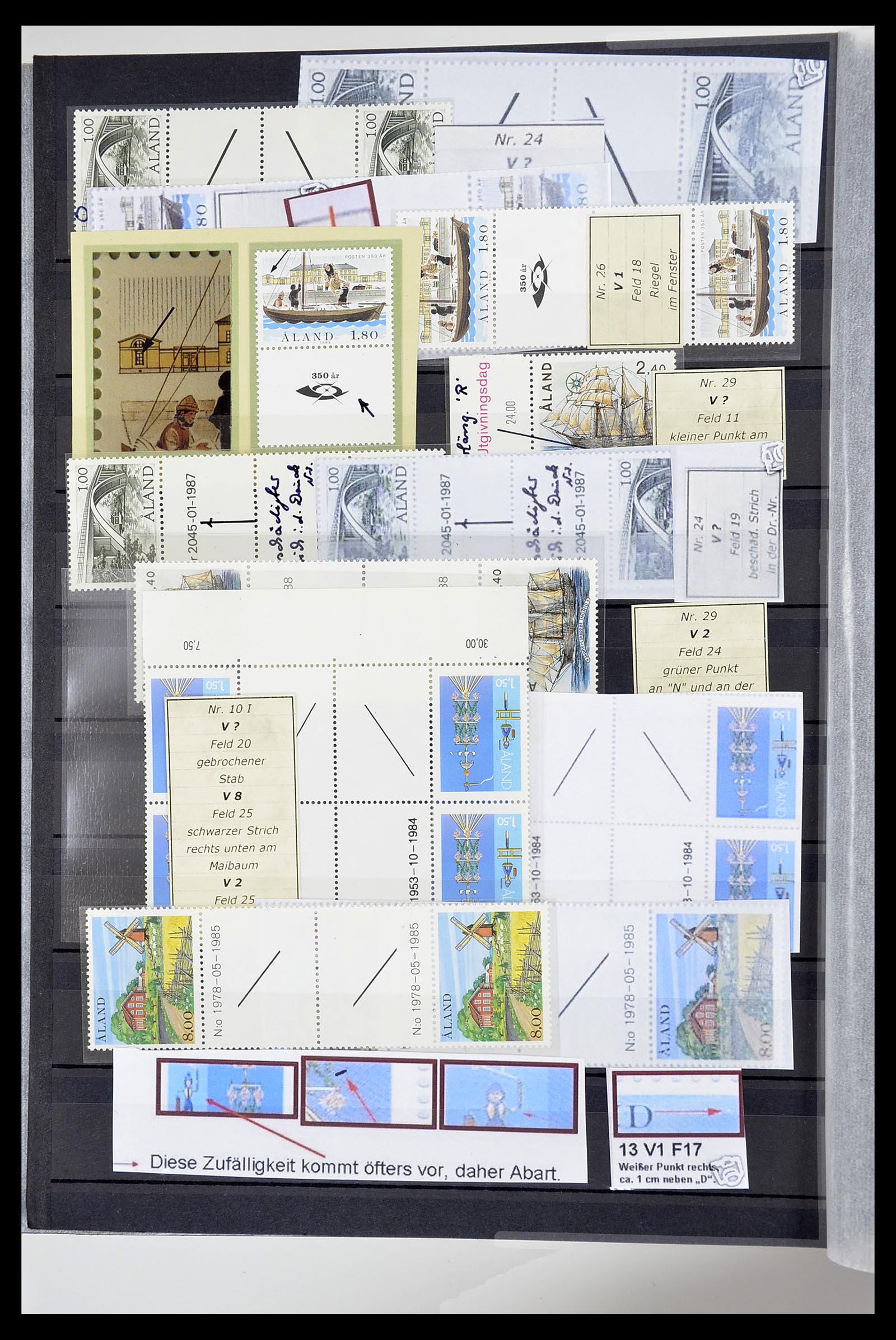 34594 058 - Postzegelverzameling 34594 Aland 1984-2010.