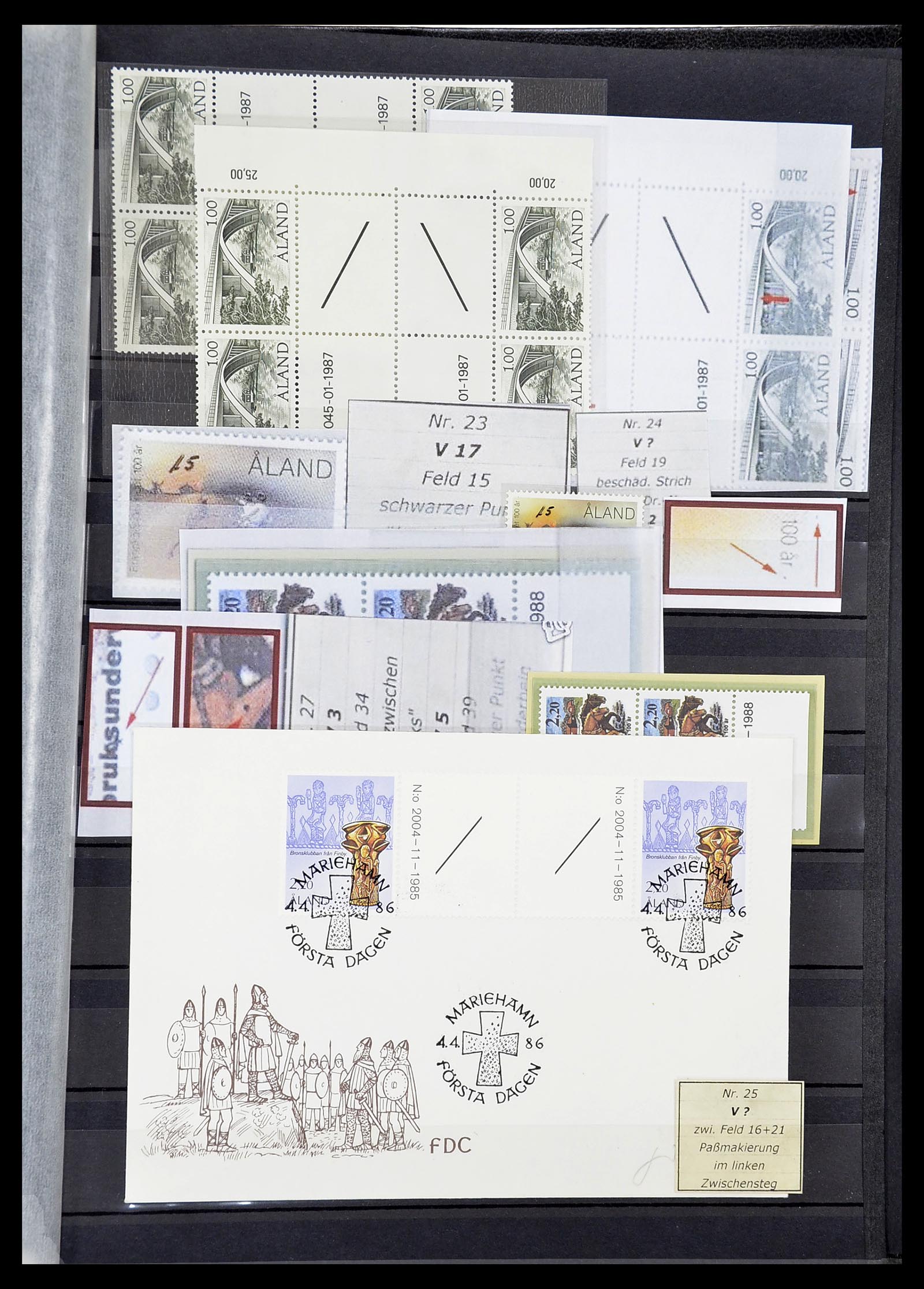 34594 059 - Postzegelverzameling 34594 Aland 1984-2010.