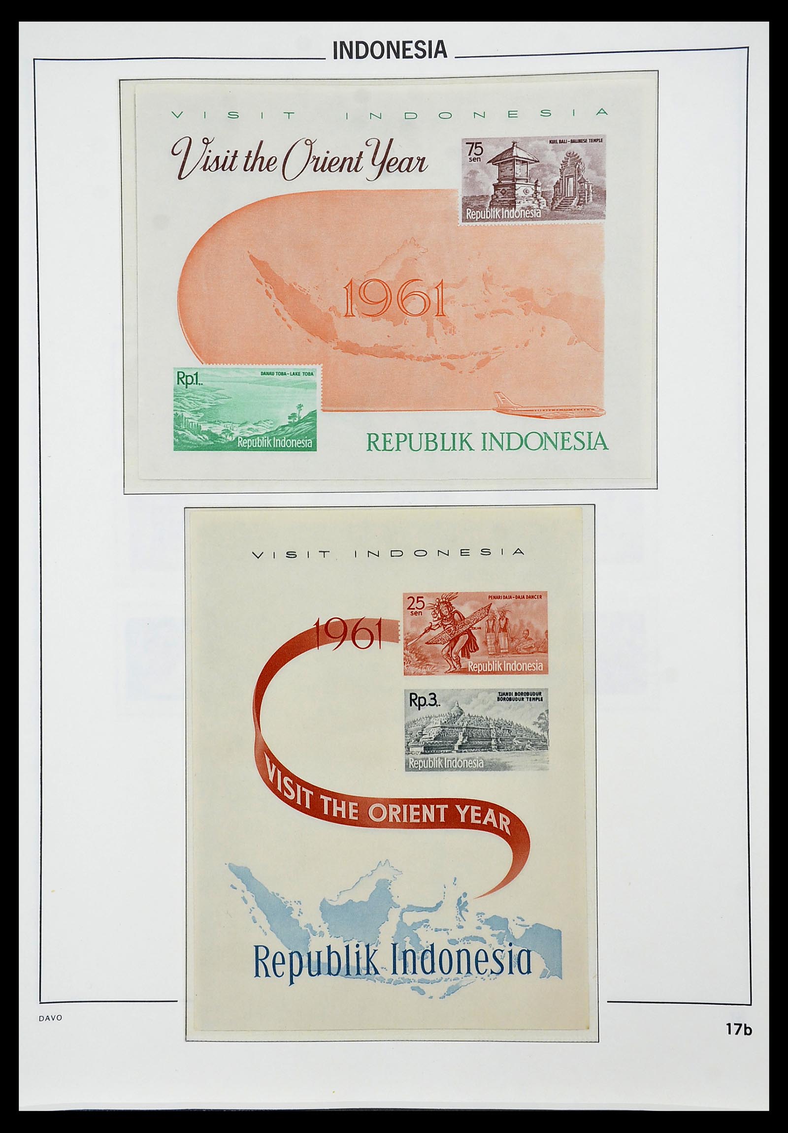 34596 019 - Stamp Collection 34596 Indonesia 1949-1991.