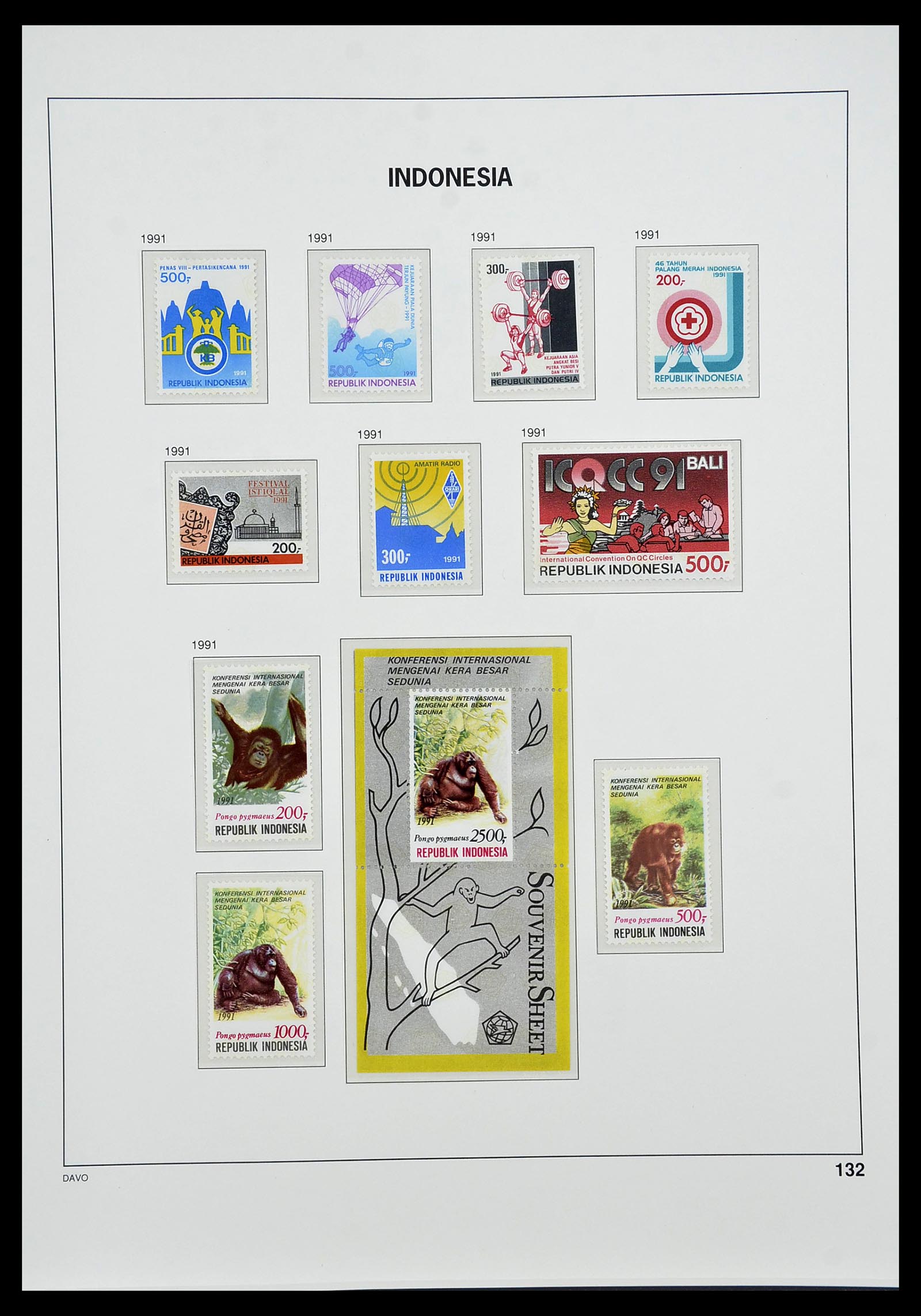 34596 150 - Postzegelverzameling 34596 Indonesië 1949-1991.