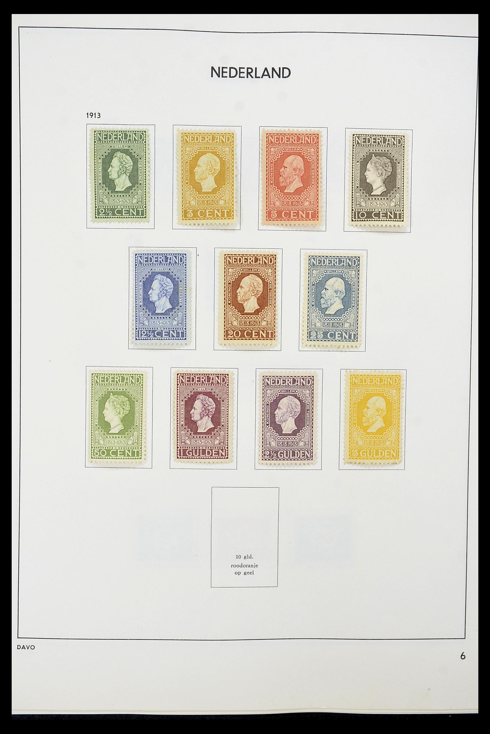 34600 006 - Postzegelverzameling 34600 Nederland en overzeese gebiedsdelen 1852-1