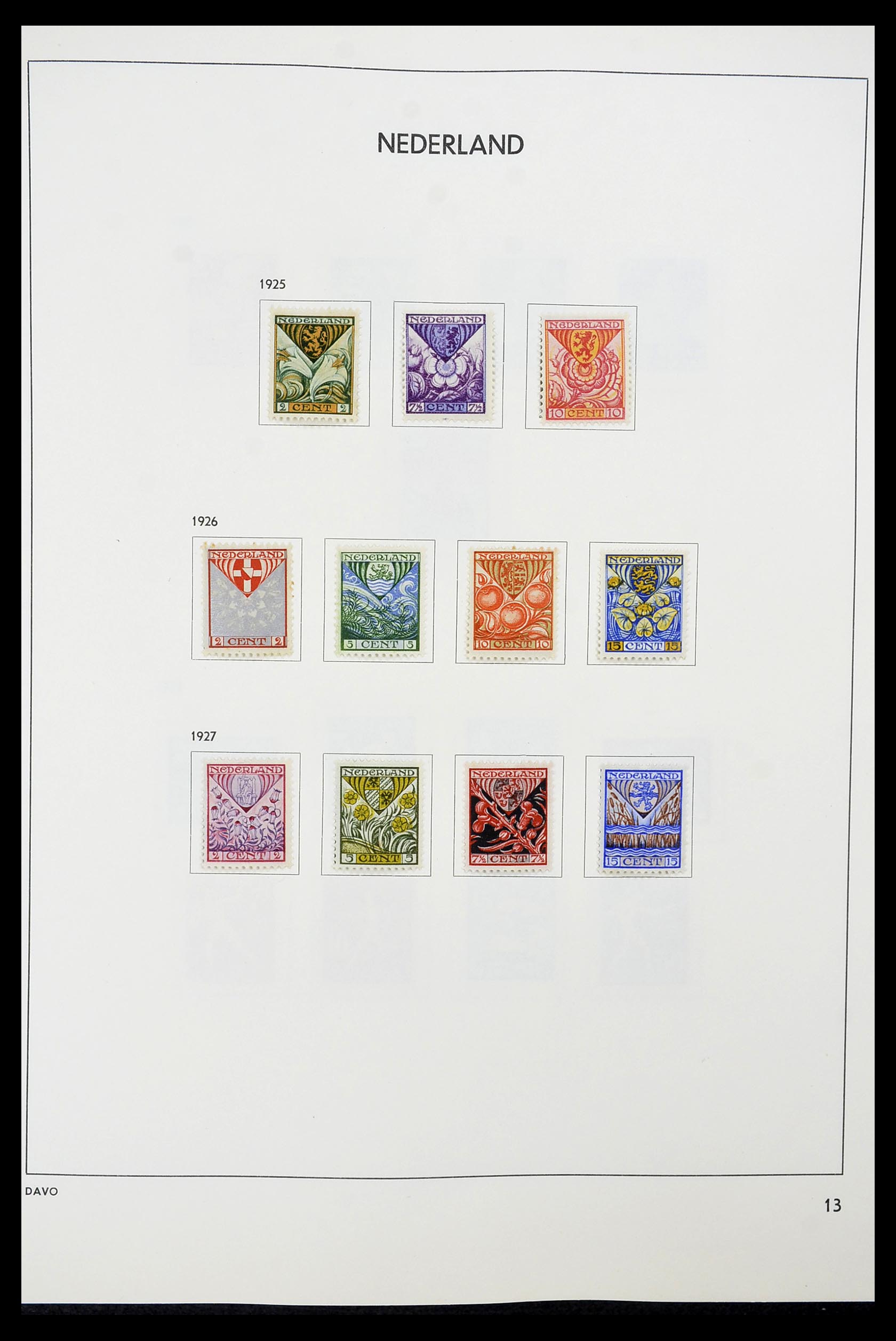 34600 013 - Postzegelverzameling 34600 Nederland en overzeese gebiedsdelen 1852-1