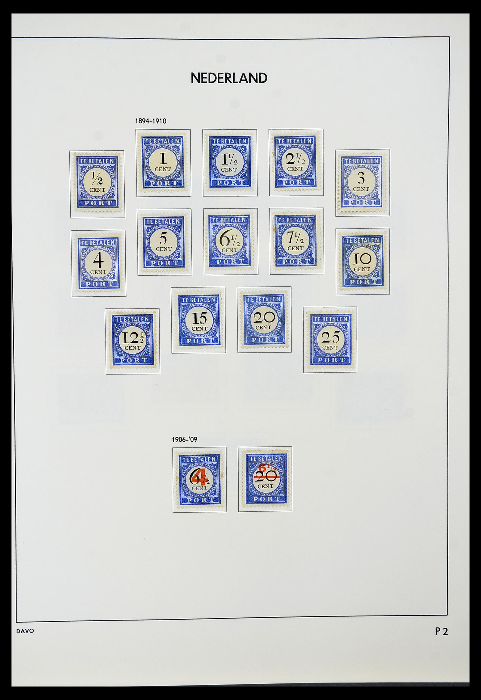 34600 062 - Postzegelverzameling 34600 Nederland en overzeese gebiedsdelen 1852-1