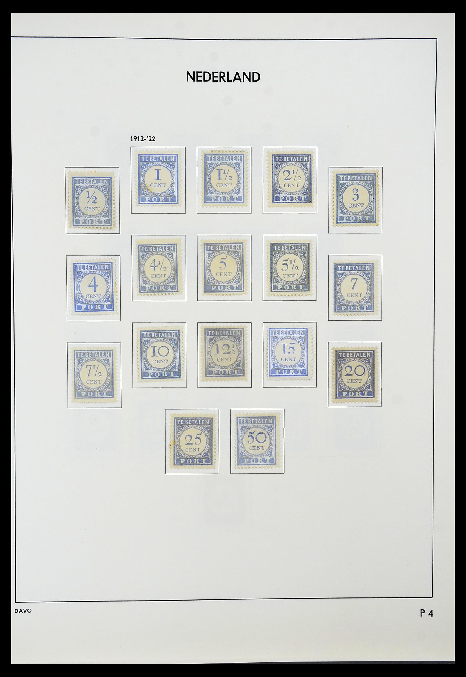 34600 064 - Postzegelverzameling 34600 Nederland en overzeese gebiedsdelen 1852-1