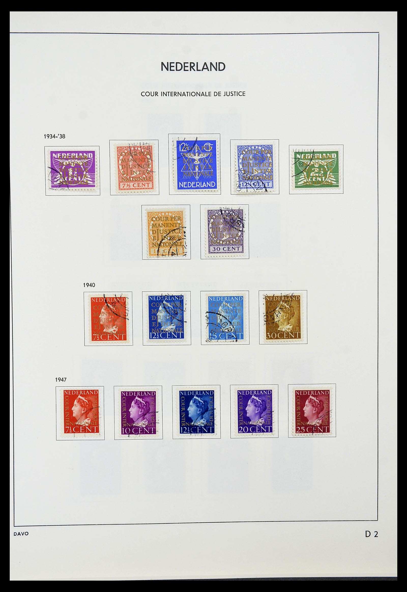 34600 068 - Postzegelverzameling 34600 Nederland en overzeese gebiedsdelen 1852-1