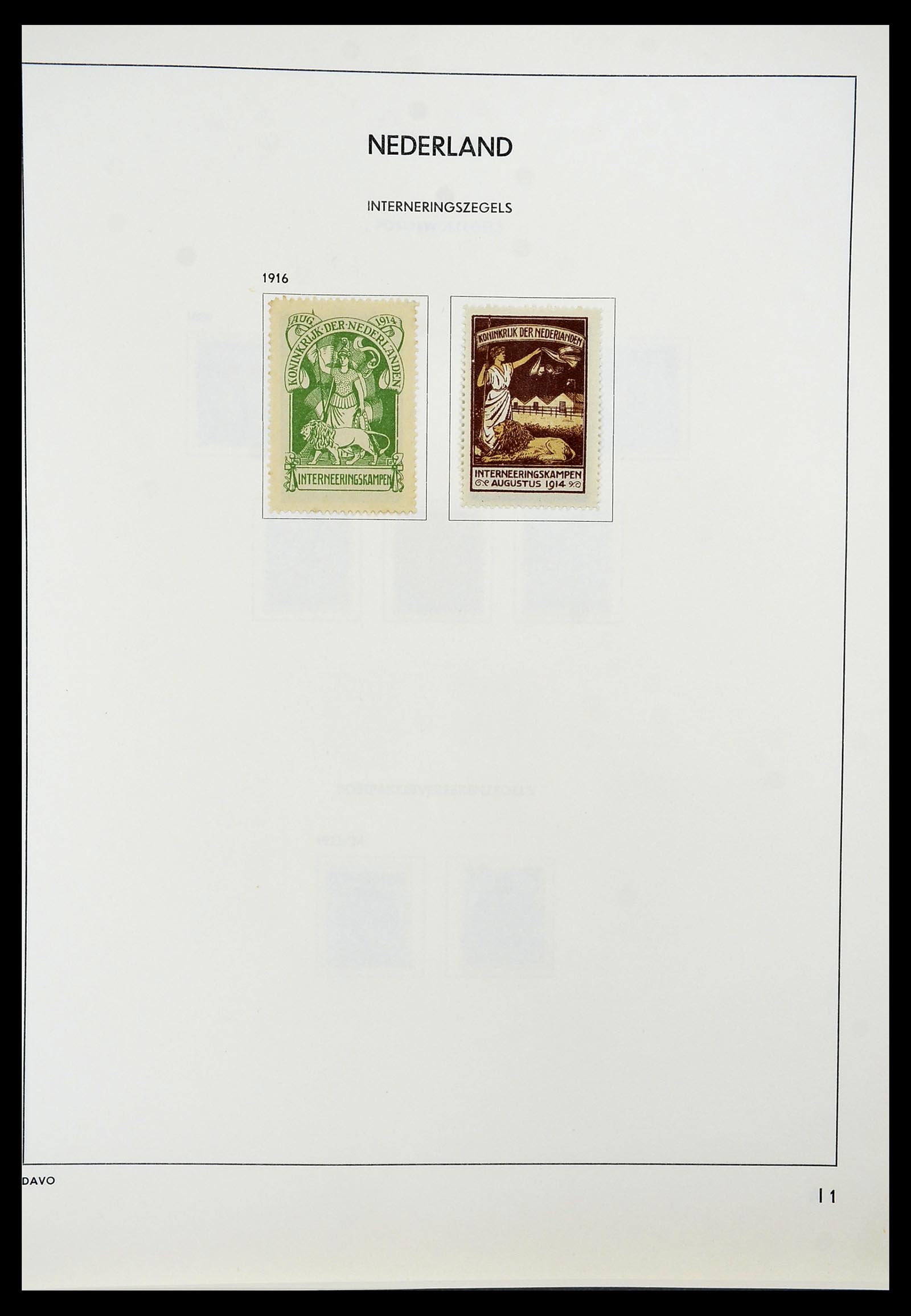 34600 070 - Postzegelverzameling 34600 Nederland en overzeese gebiedsdelen 1852-1