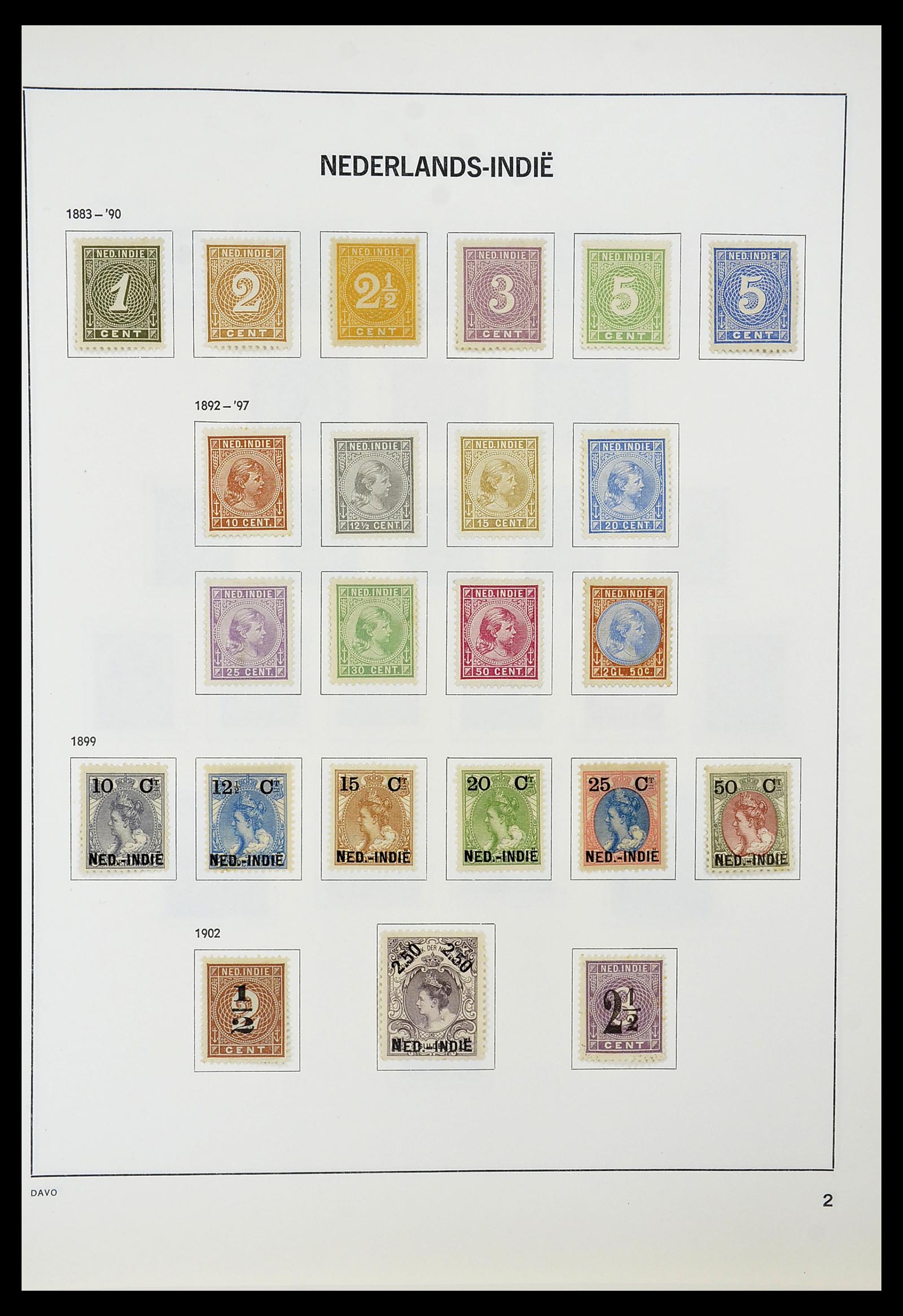 34600 078 - Postzegelverzameling 34600 Nederland en overzeese gebiedsdelen 1852-1
