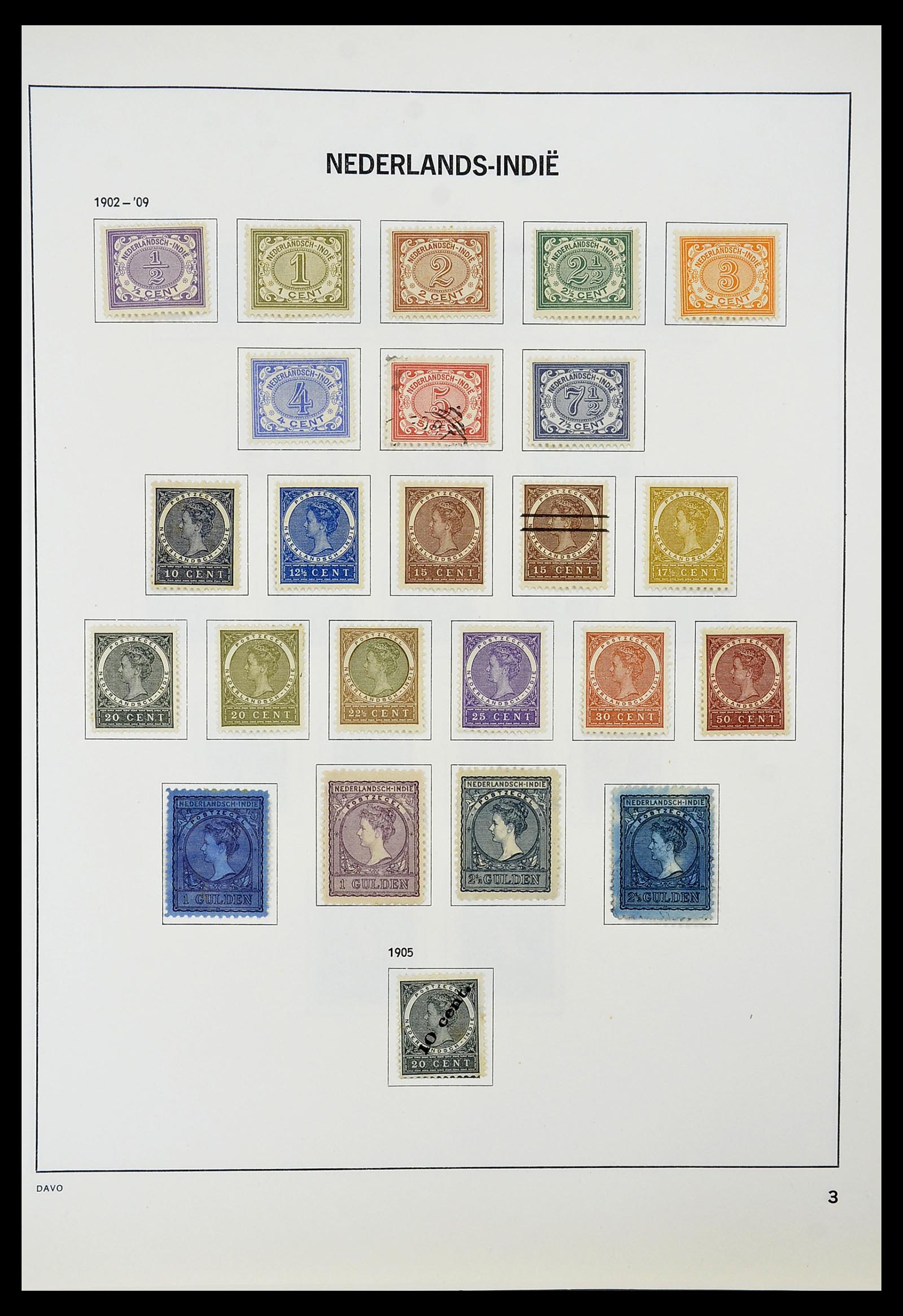 34600 079 - Postzegelverzameling 34600 Nederland en overzeese gebiedsdelen 1852-1