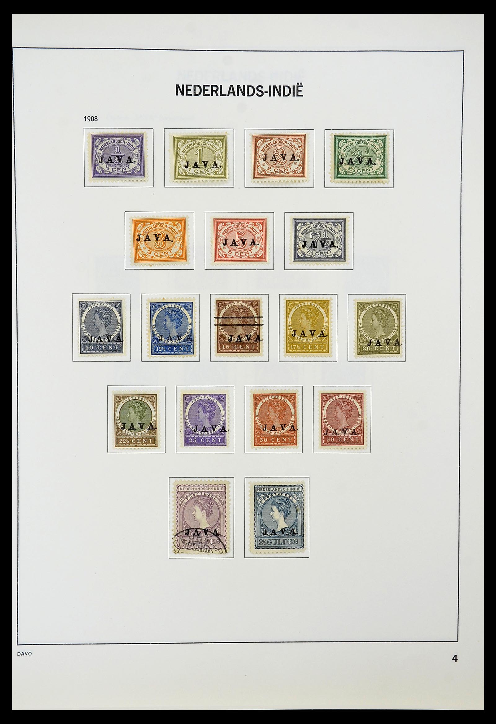 34600 080 - Postzegelverzameling 34600 Nederland en overzeese gebiedsdelen 1852-1
