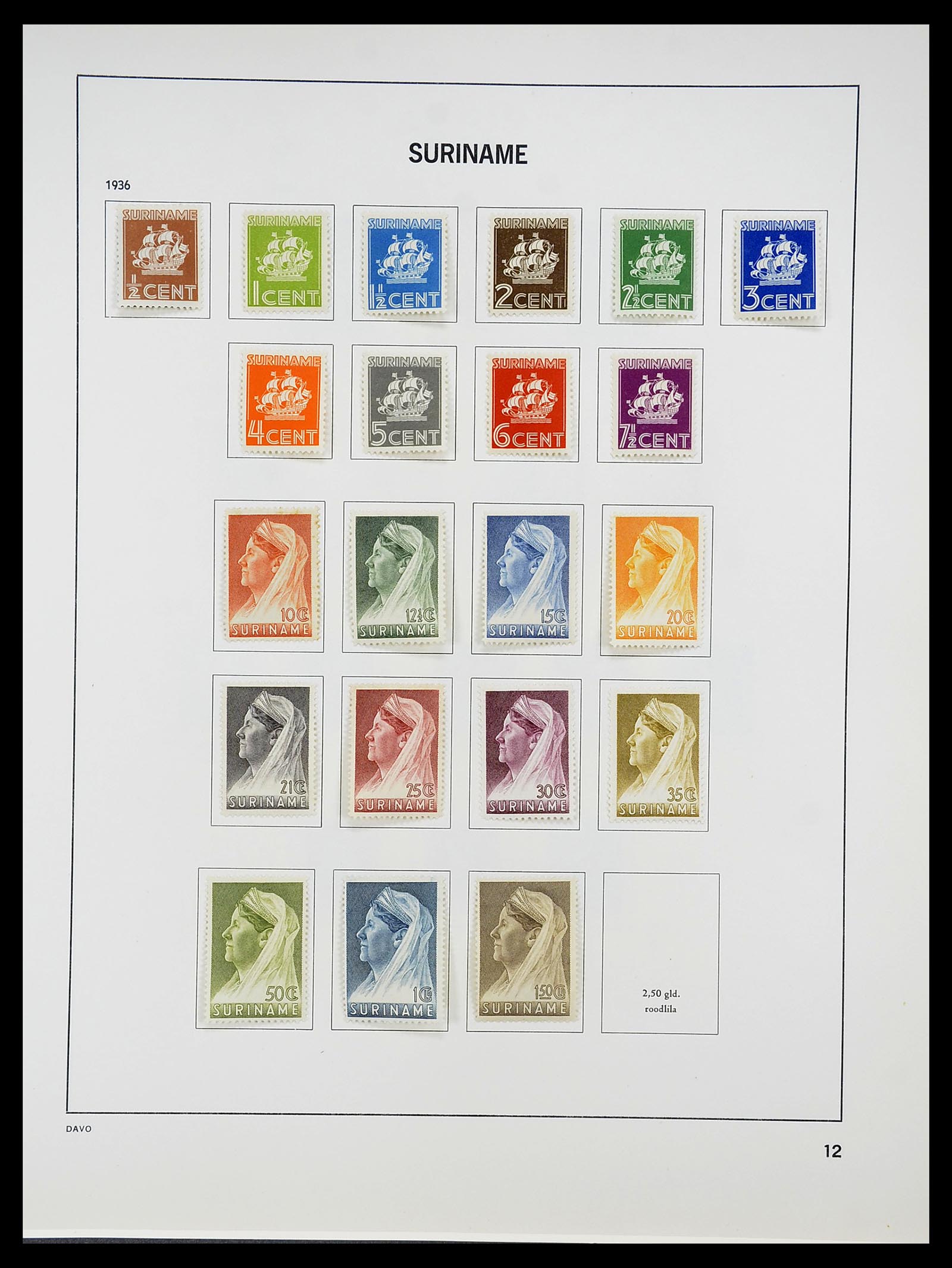 34600 164 - Postzegelverzameling 34600 Nederland en overzeese gebiedsdelen 1852-1