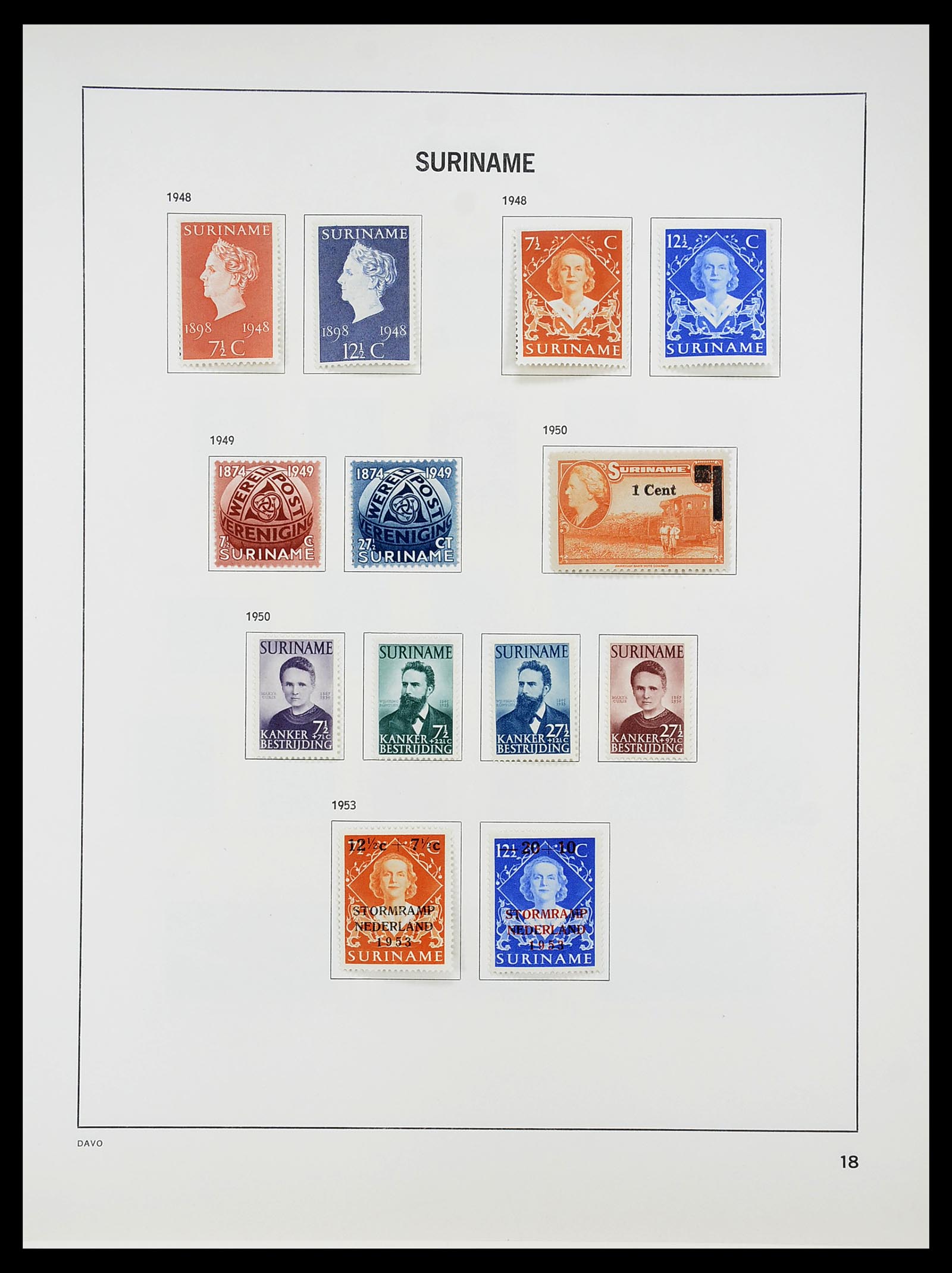 34600 170 - Postzegelverzameling 34600 Nederland en overzeese gebiedsdelen 1852-1