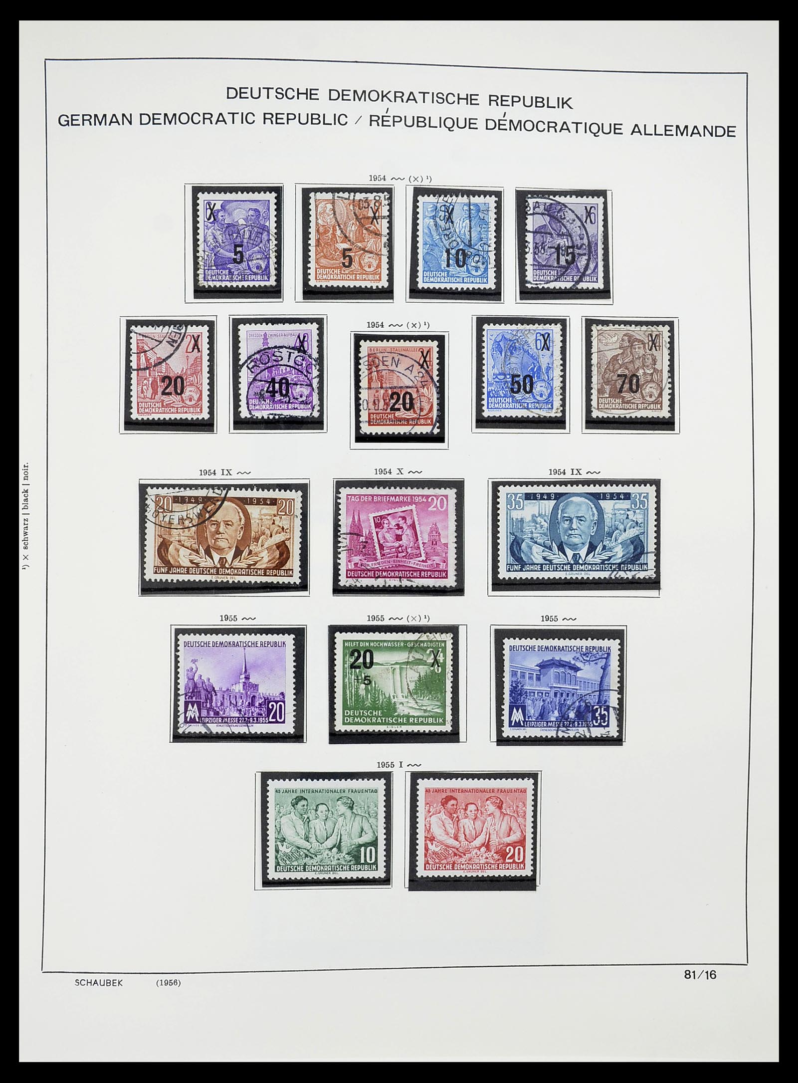 34602 014 - Stamp Collection 34602 GDR 1949-1971.