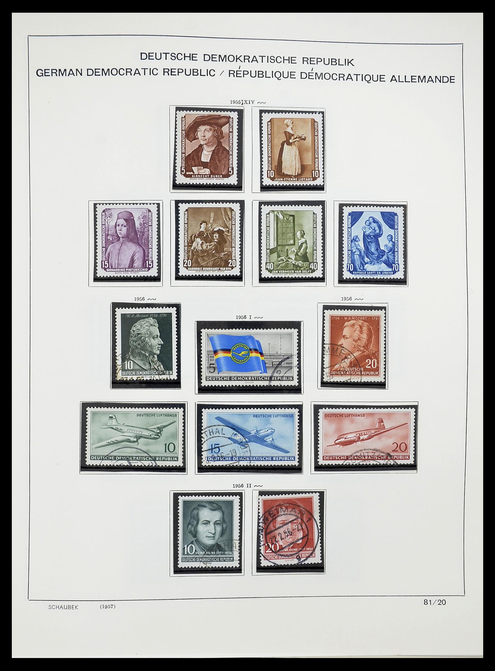 34602 020 - Postzegelverzameling 34602 DDR 1949-1971.