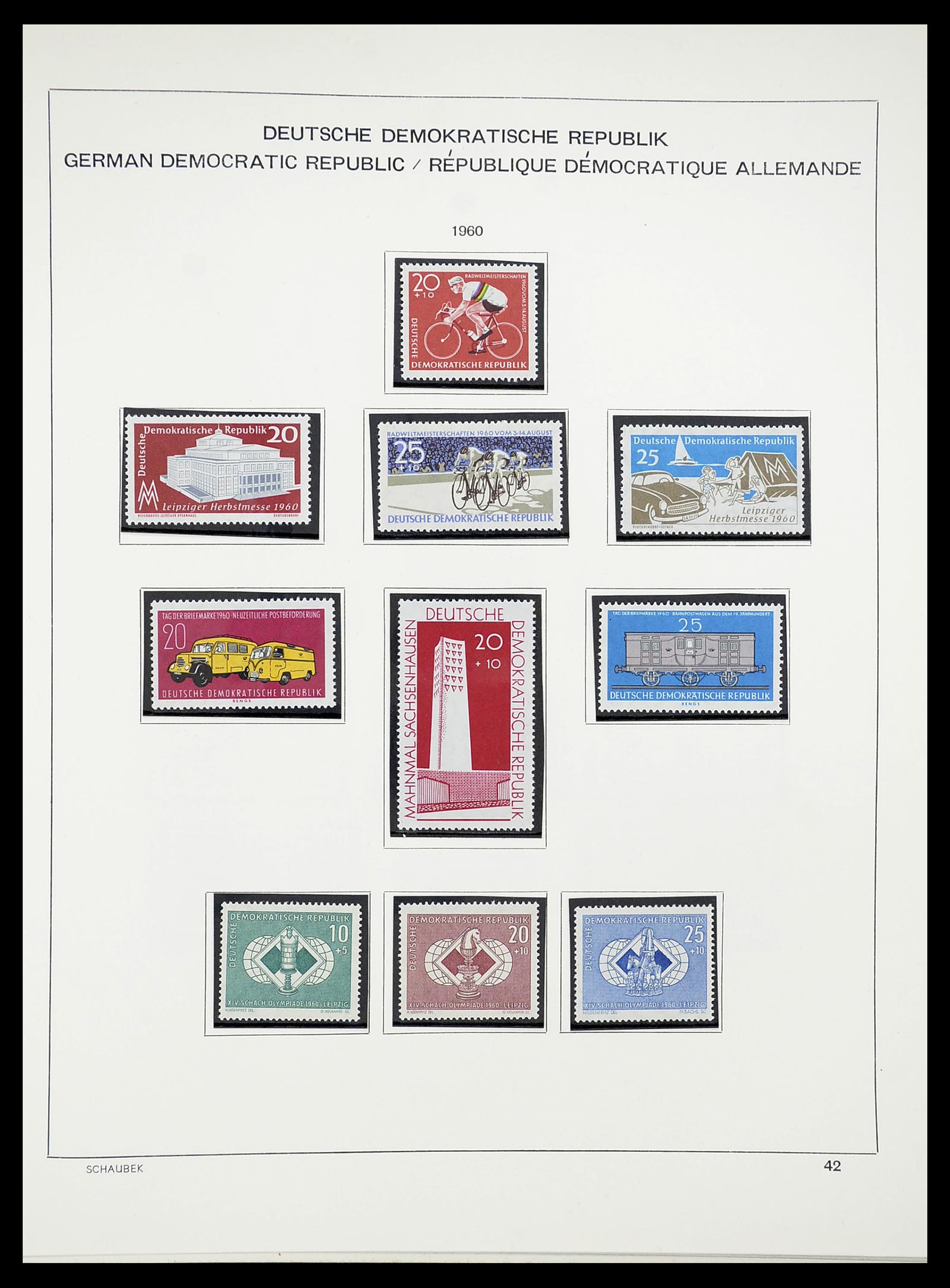 34602 043 - Postzegelverzameling 34602 DDR 1949-1971.