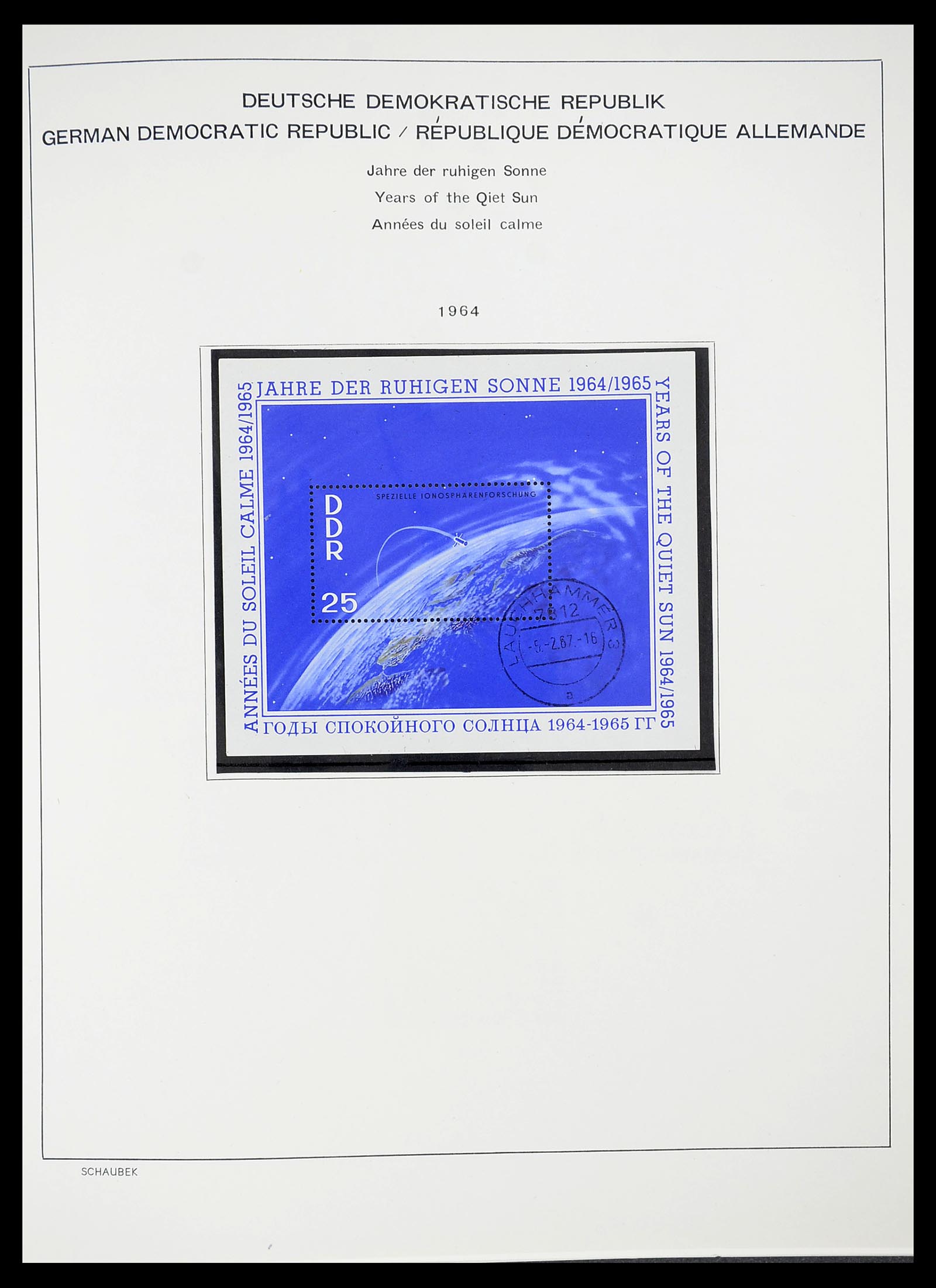 34602 072 - Postzegelverzameling 34602 DDR 1949-1971.