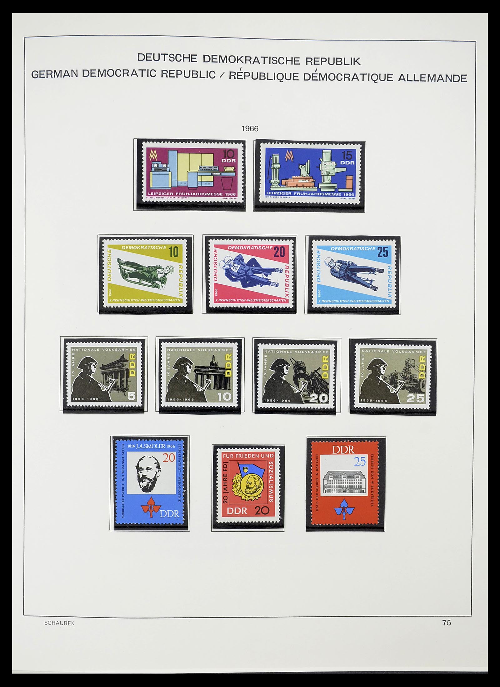 34602 082 - Postzegelverzameling 34602 DDR 1949-1971.