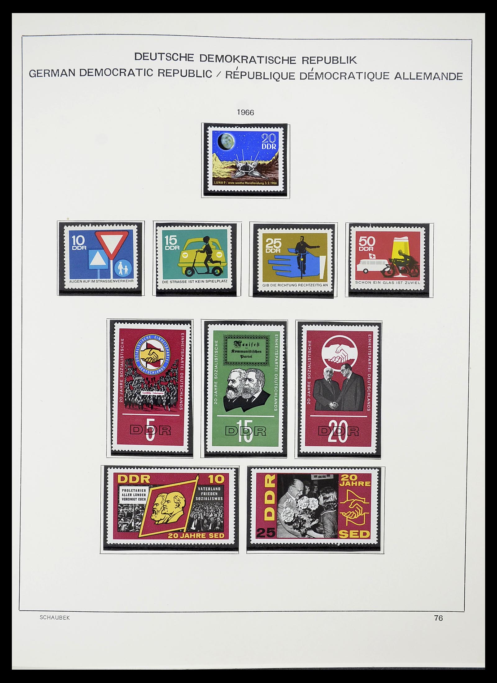 34602 083 - Postzegelverzameling 34602 DDR 1949-1971.