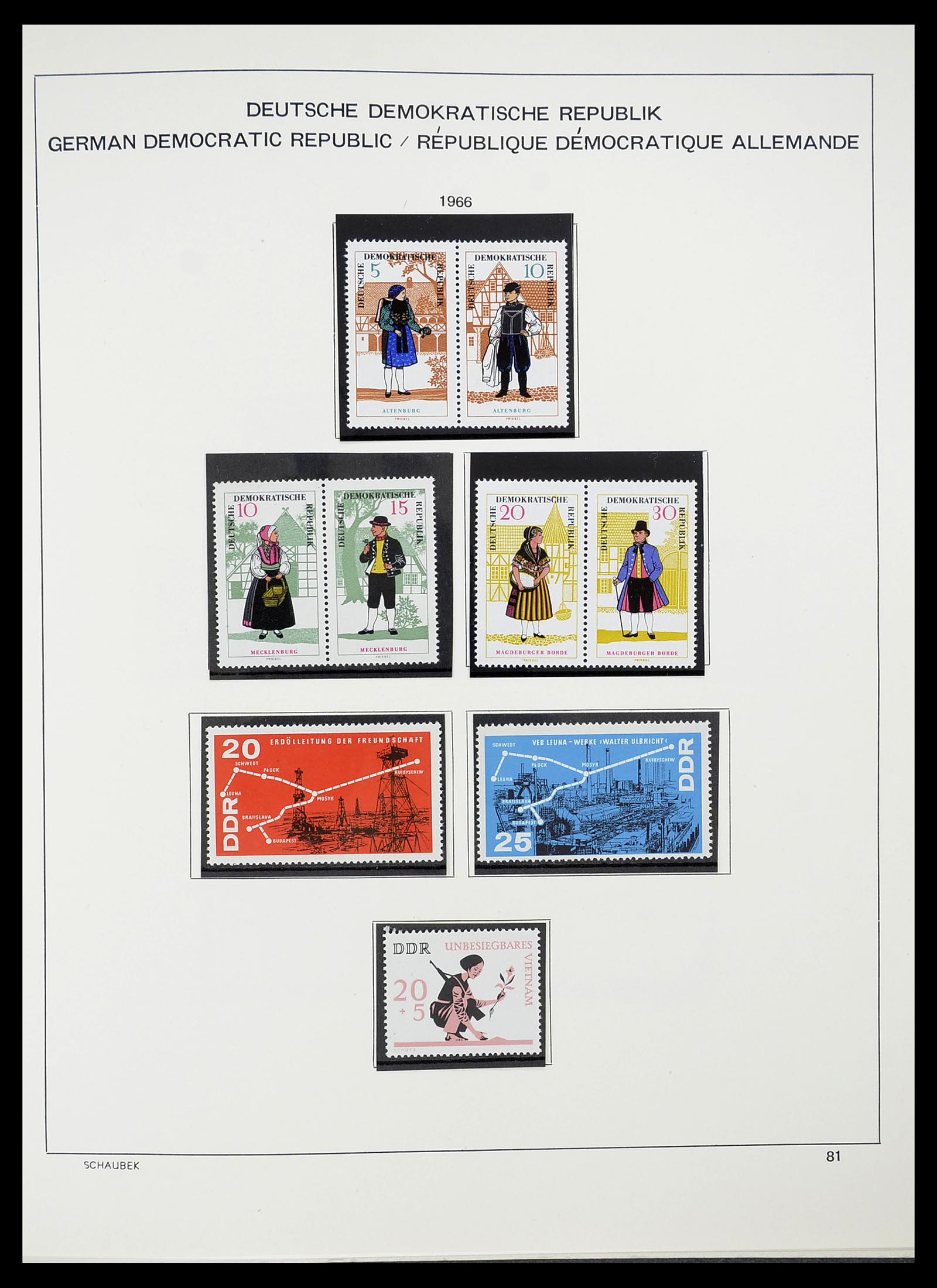 34602 090 - Postzegelverzameling 34602 DDR 1949-1971.